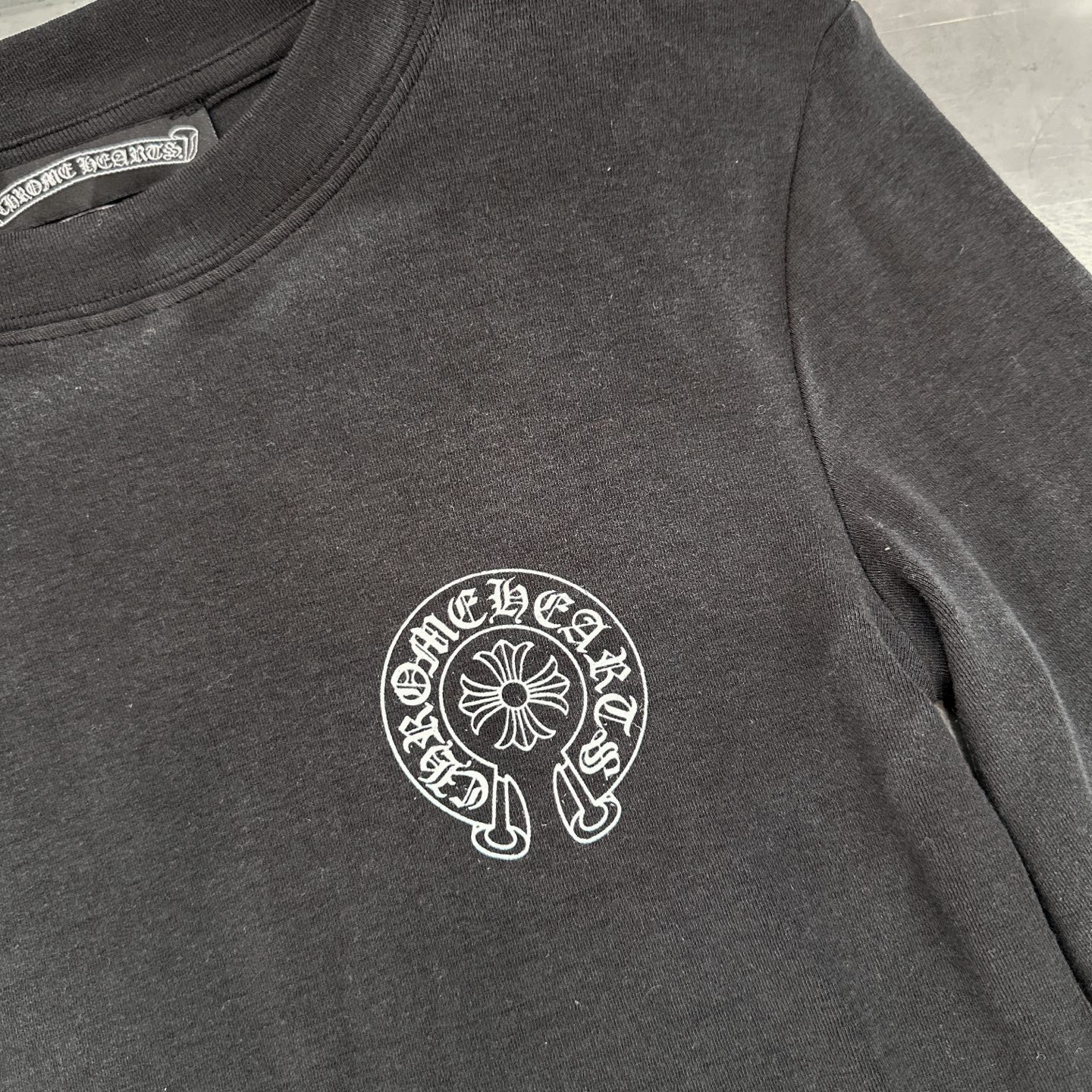 🆕克罗心 ｜ 新款长袖打底，成衣洗水炒色加多处印花工艺，进口羊毛莫代尔面料，尺码sml