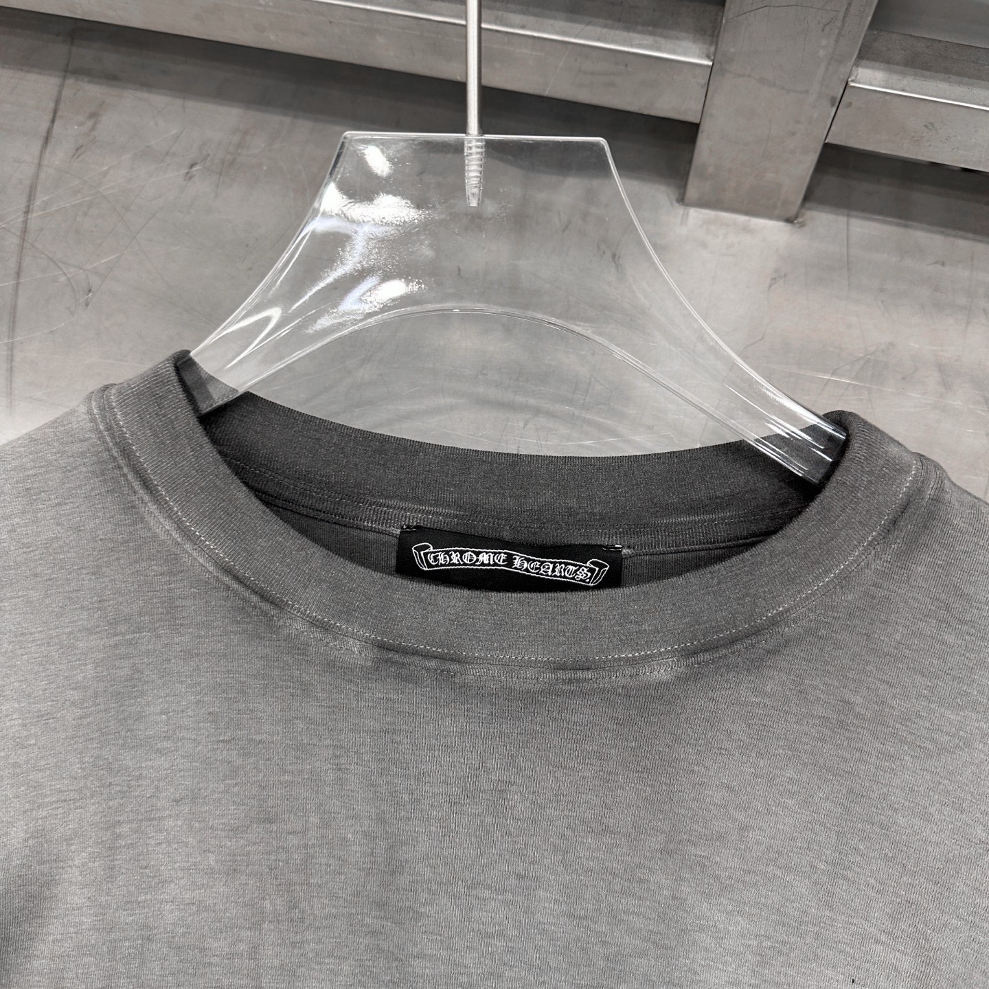 🆕克罗心 ｜ 新款长袖打底，成衣洗水炒色加多处印花工艺，进口羊毛莫代尔面料，尺码sml