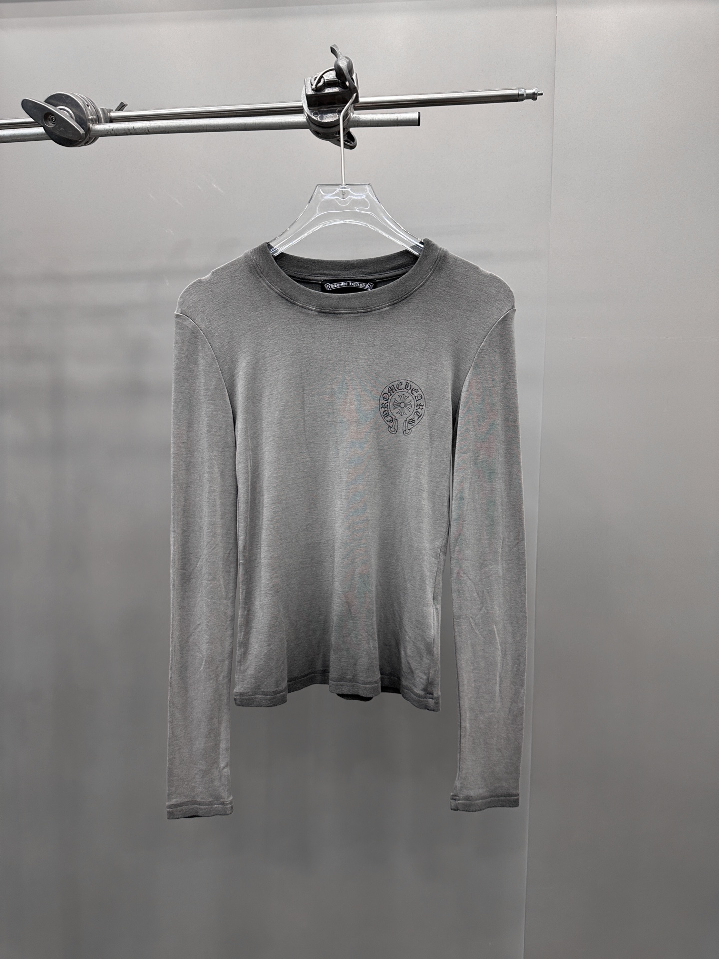 🆕克罗心 ｜ 新款长袖打底，成衣洗水炒色加多处印花工艺，进口羊毛莫代尔面料，尺码sml