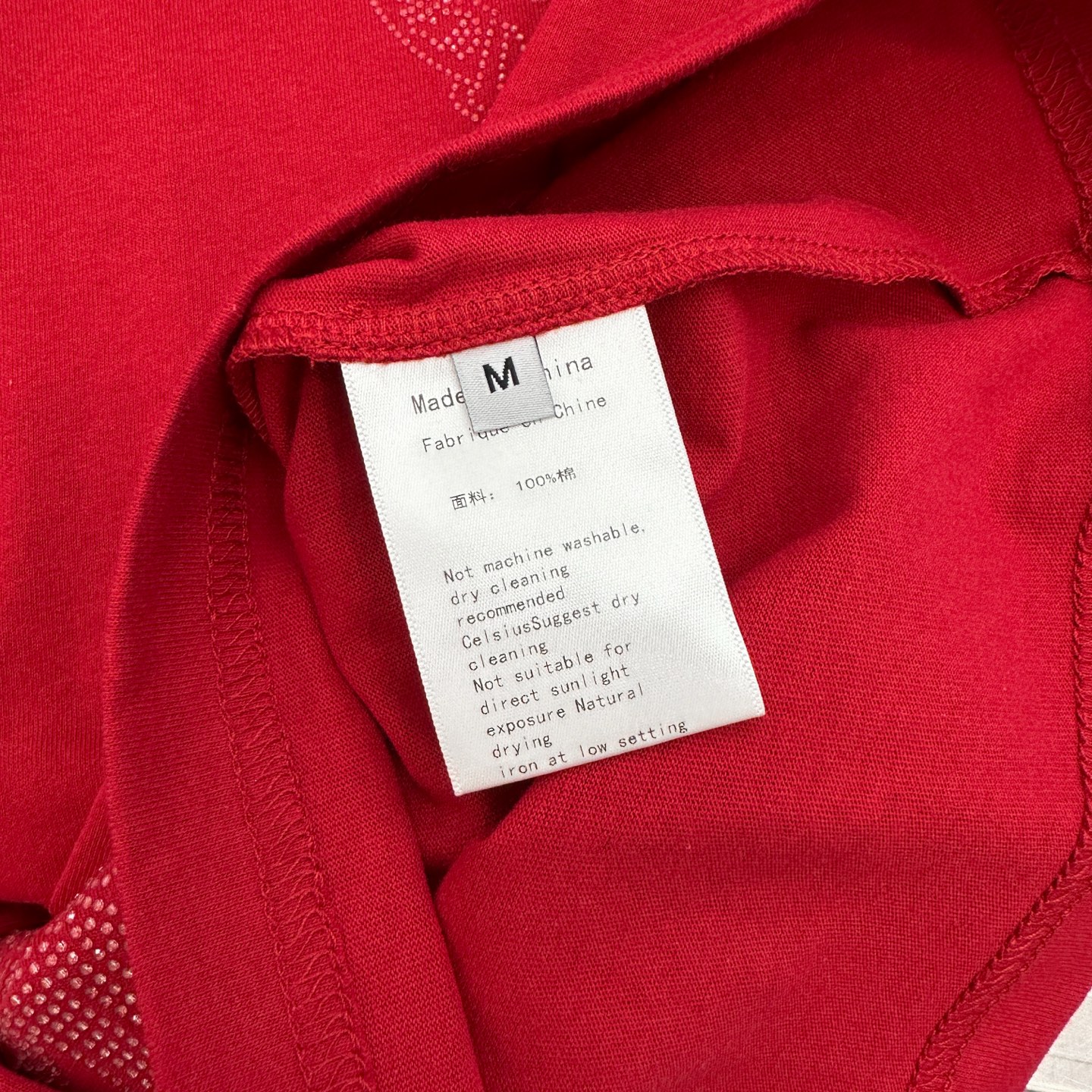 🆕克罗心 ｜ 新款长袖t，成衣洗水烫钻工艺，休闲时尚，尺码sml