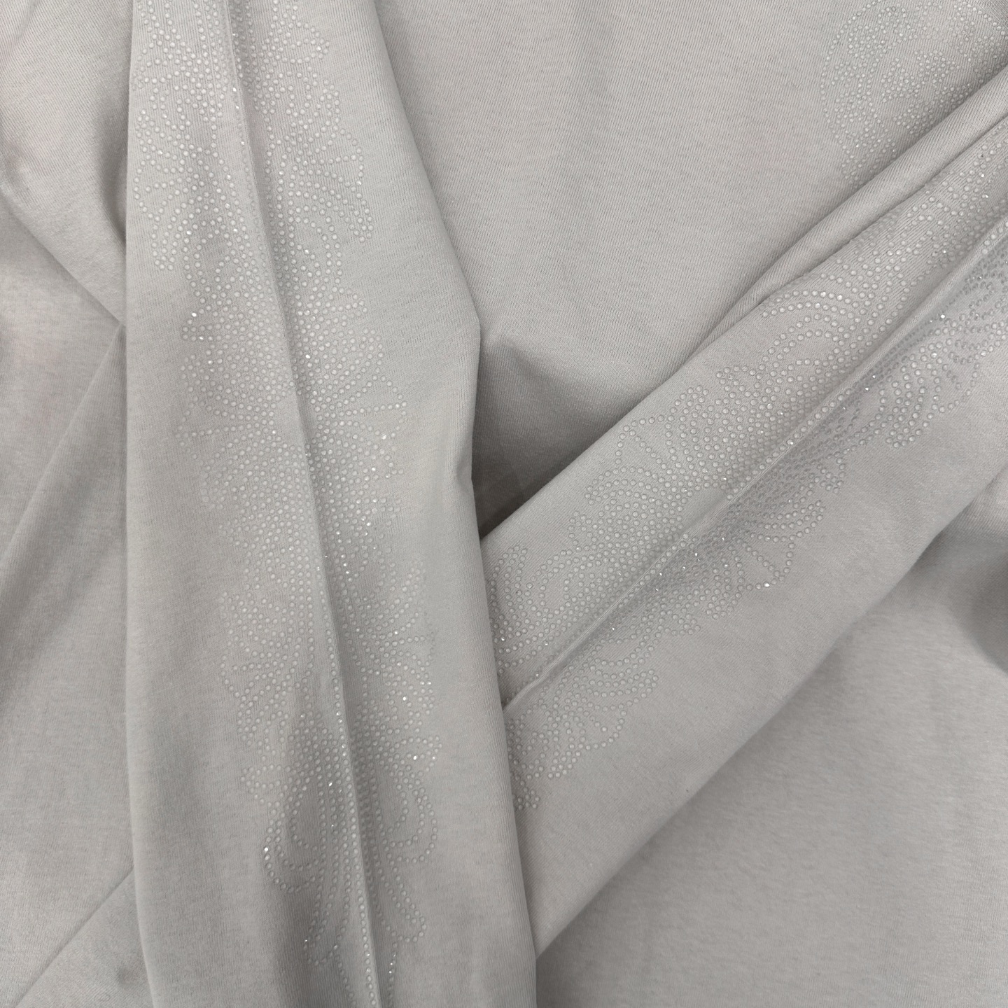 🆕克罗心 ｜ 新款长袖t，成衣洗水烫钻工艺，休闲时尚，尺码sml