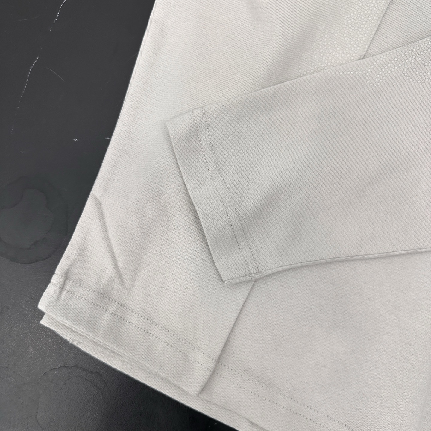 🆕克罗心 ｜ 新款长袖t，成衣洗水烫钻工艺，休闲时尚，尺码sml