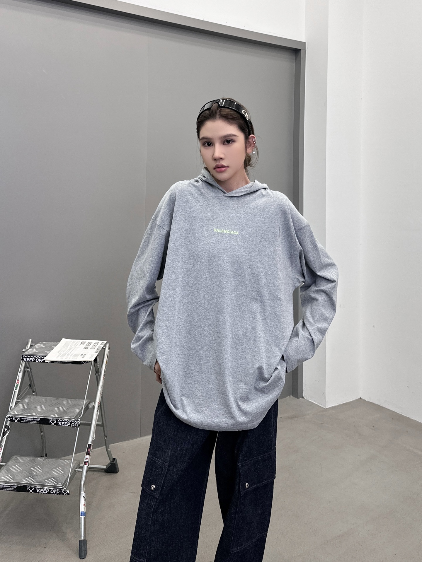 🆕巴黎 ｜ 新款长袖t，成衣洗水炒色吊磨工艺加前后刺绣标，男女同款，尺码sml