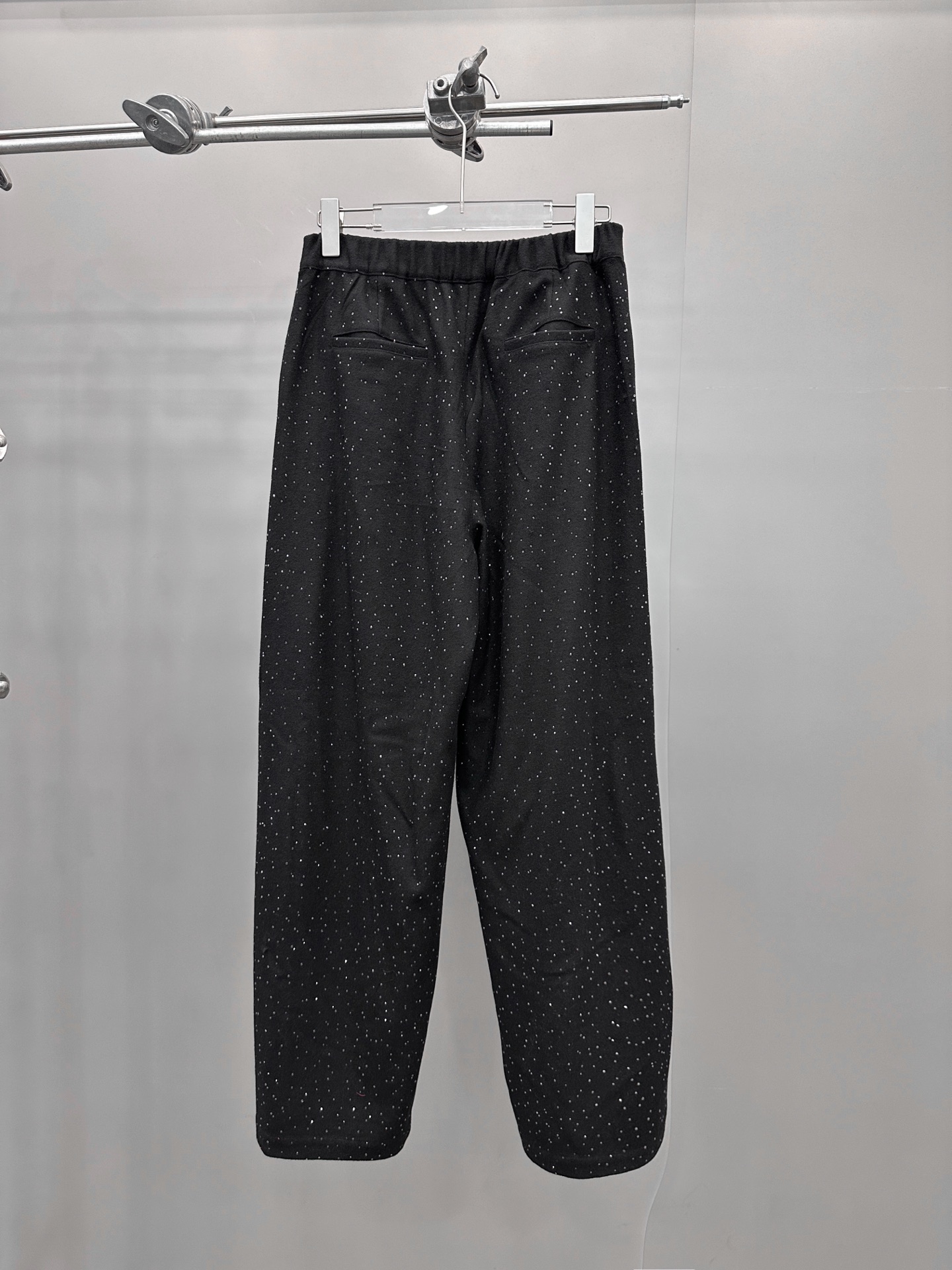 🆕大王 ｜ 新款休闲裤，成衣全身烫钻工艺，进口羊毛混纺面料，休闲时尚，尺码sml