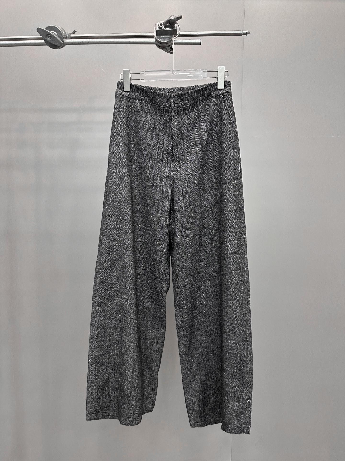 🆕大王 ｜ 新款休闲裤，成衣全身烫钻工艺，进口羊毛混纺面料，休闲时尚，尺码sml