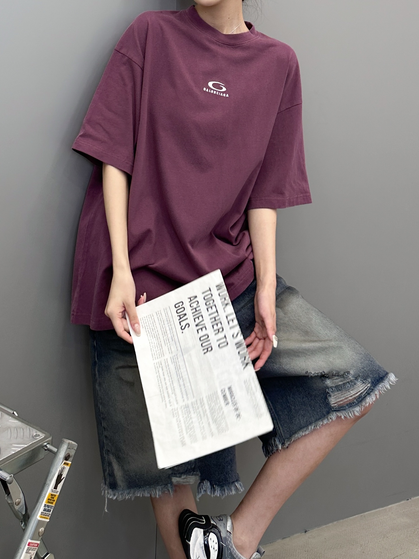 巴黎 ｜ 新款短袖t，成衣洗水炒色喷色工艺，男女同款，尺码sml