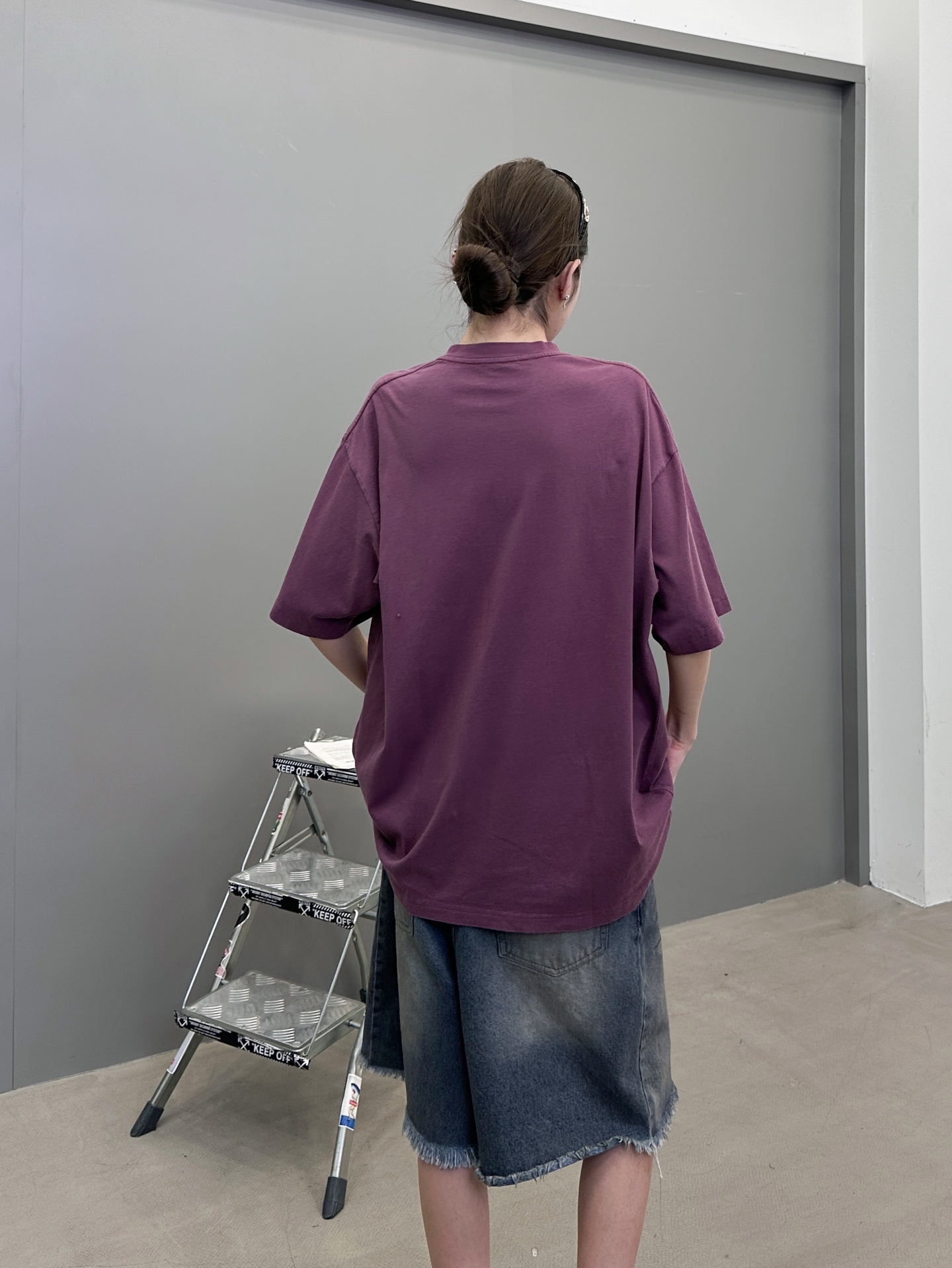 巴黎 ｜ 新款短袖t，成衣洗水炒色喷色工艺，男女同款，尺码sml