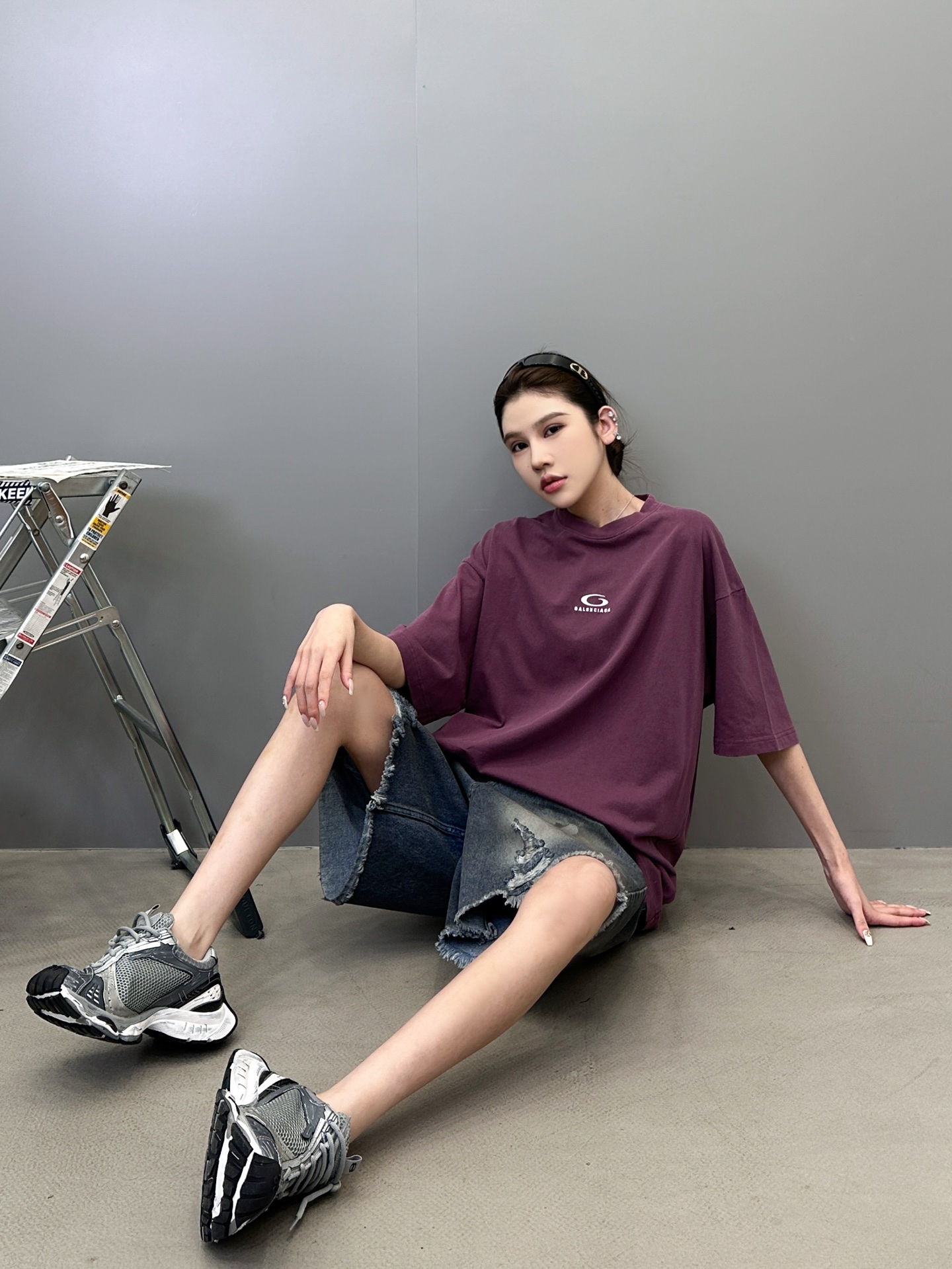 巴黎 ｜ 新款短袖t，成衣洗水炒色喷色工艺，男女同款，尺码sml