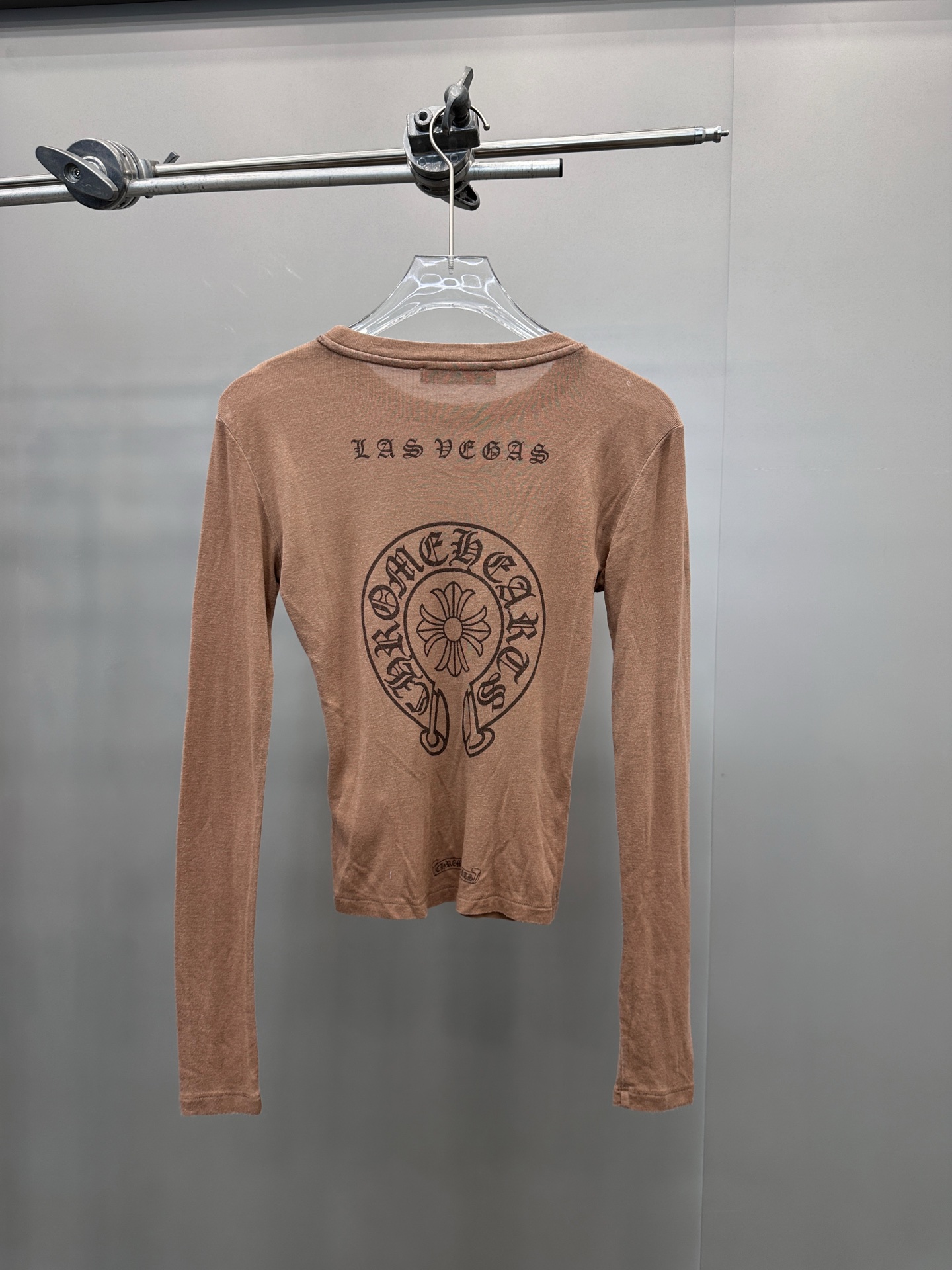 🆕克罗心 ｜ 新款长袖打底，成衣洗水炒色喷色印花工艺，进口莱赛尔羊毛面料，尺码sml