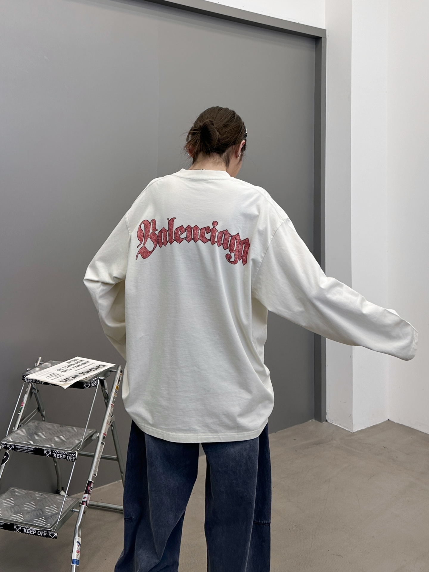 🆕巴黎 ｜ 新款长袖t，成衣洗水加多色数码直喷印花工艺，男女同款，尺码sml