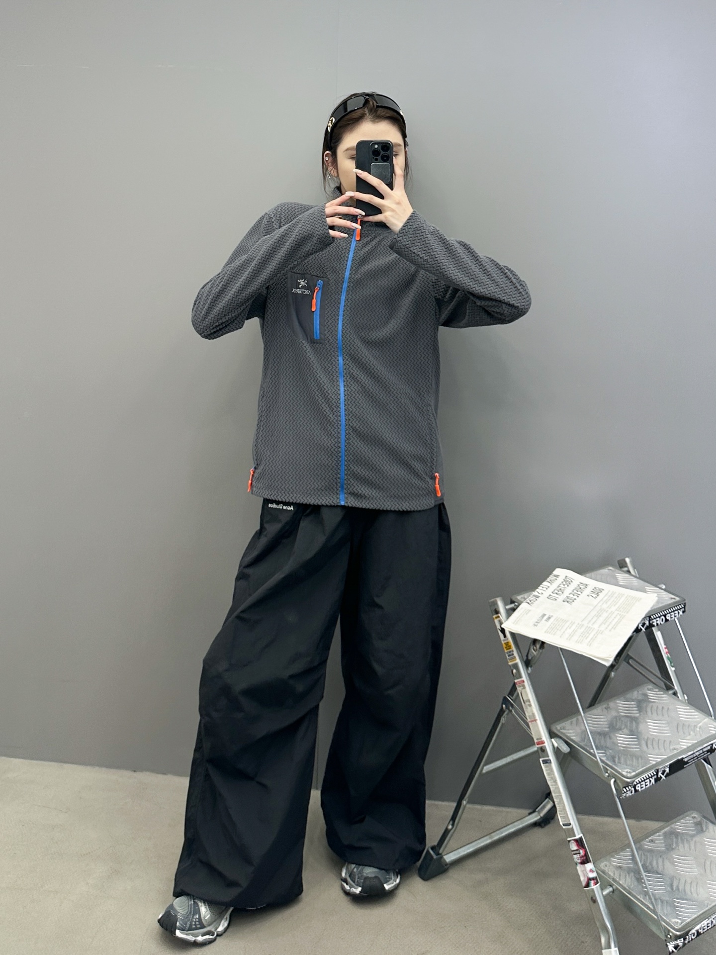 鸟 ｜ 新款保暖开衫，经典刺绣标，进口最新透气保暖摇粒绒面料，撞色拉链口袋款式，男女同款，尺码sml