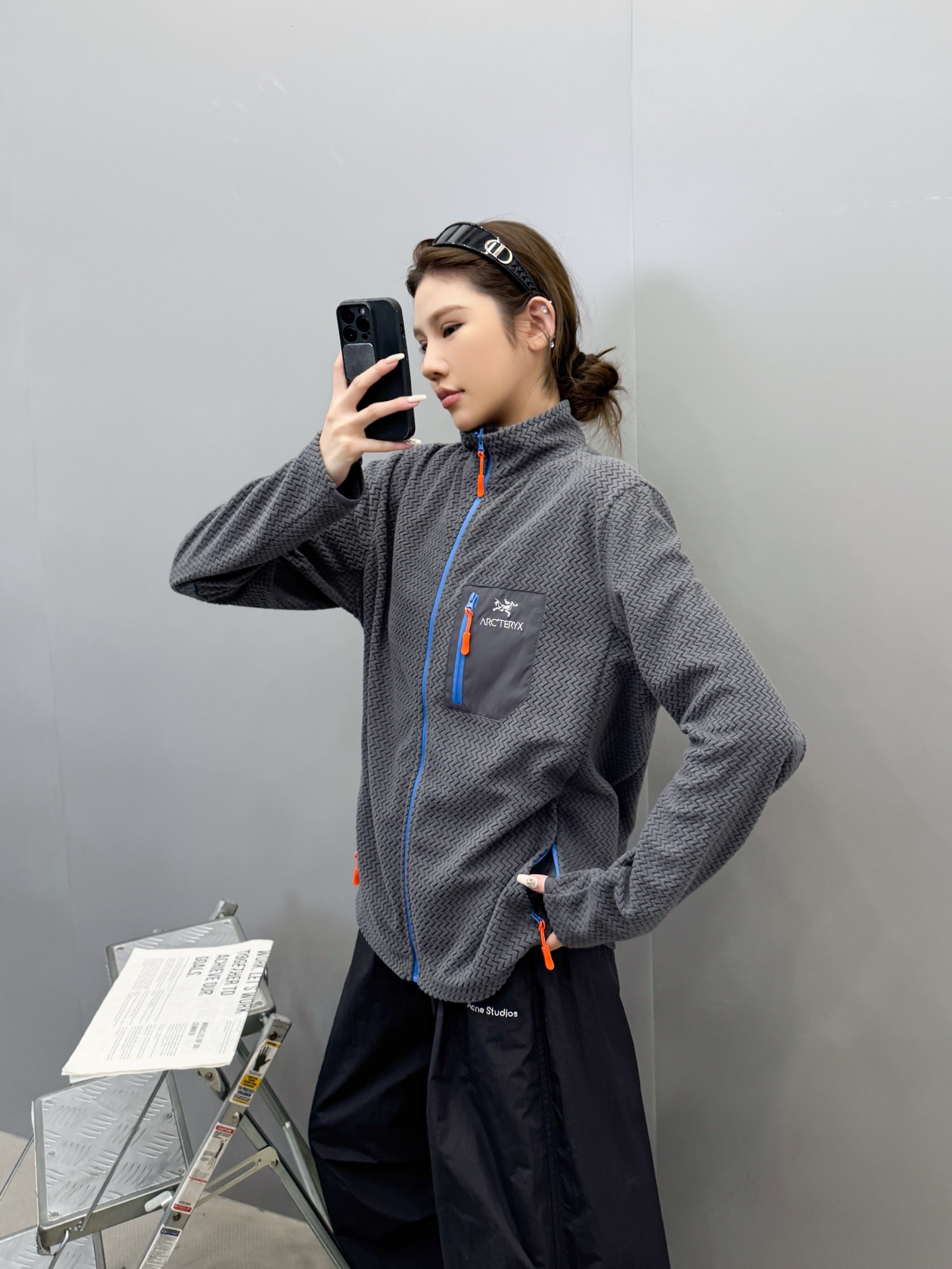 鸟 ｜ 新款保暖开衫，经典刺绣标，进口最新透气保暖摇粒绒面料，撞色拉链口袋款式，男女同款，尺码sml