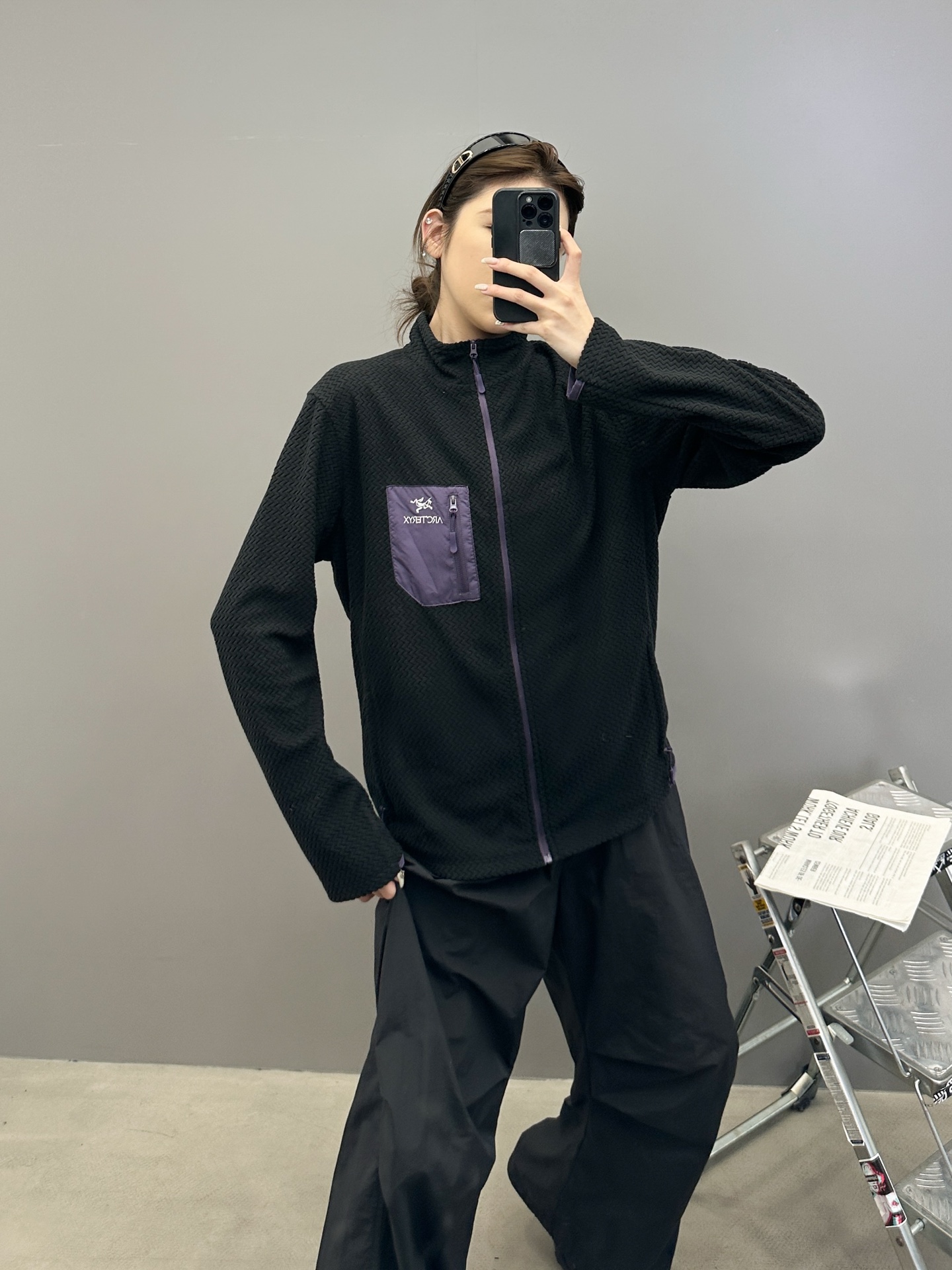 鸟 ｜ 新款保暖开衫，经典刺绣标，进口最新透气保暖摇粒绒面料，撞色拉链口袋款式，男女同款，尺码sml