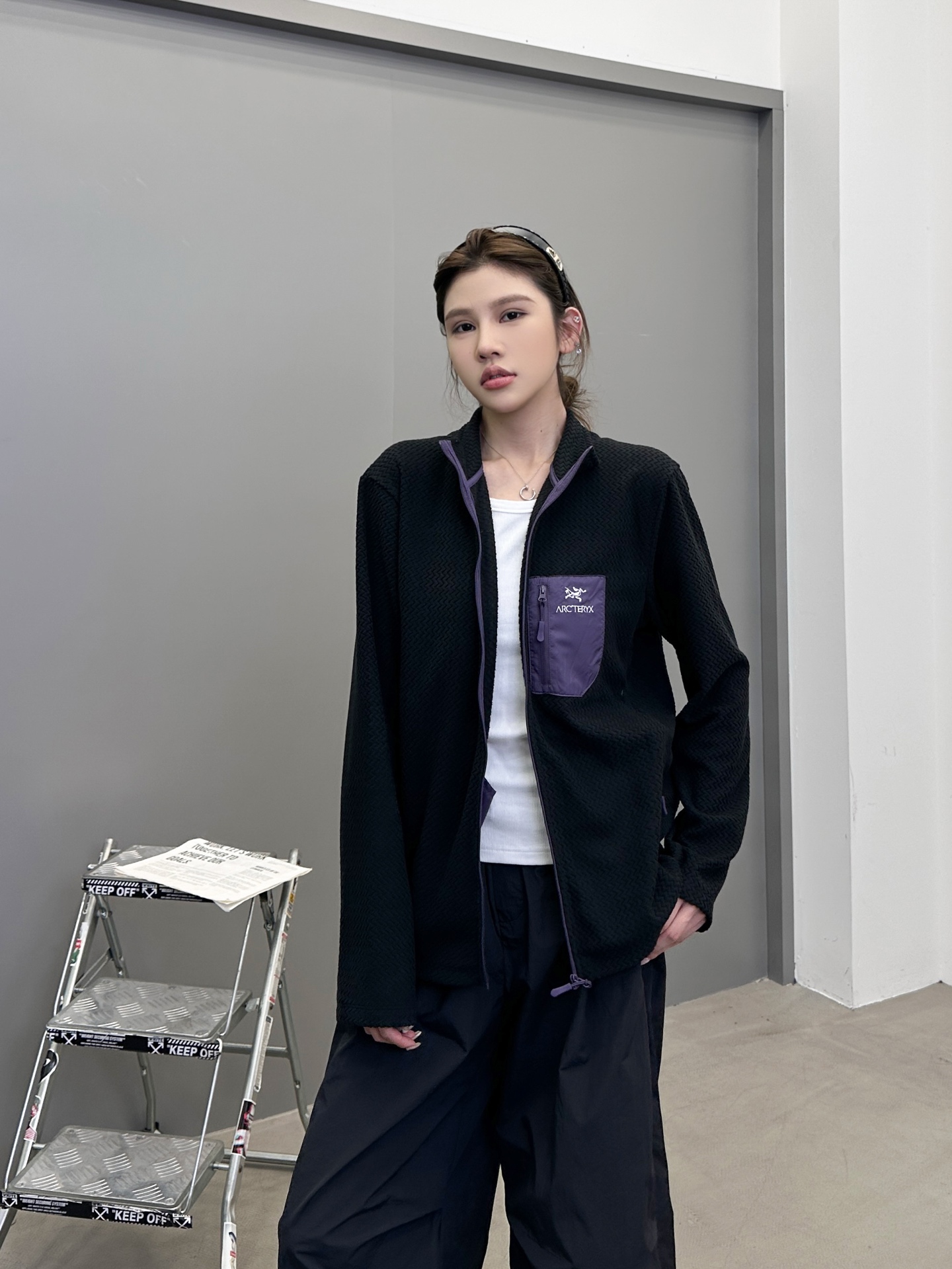 鸟 ｜ 新款保暖开衫，经典刺绣标，进口最新透气保暖摇粒绒面料，撞色拉链口袋款式，男女同款，尺码sml