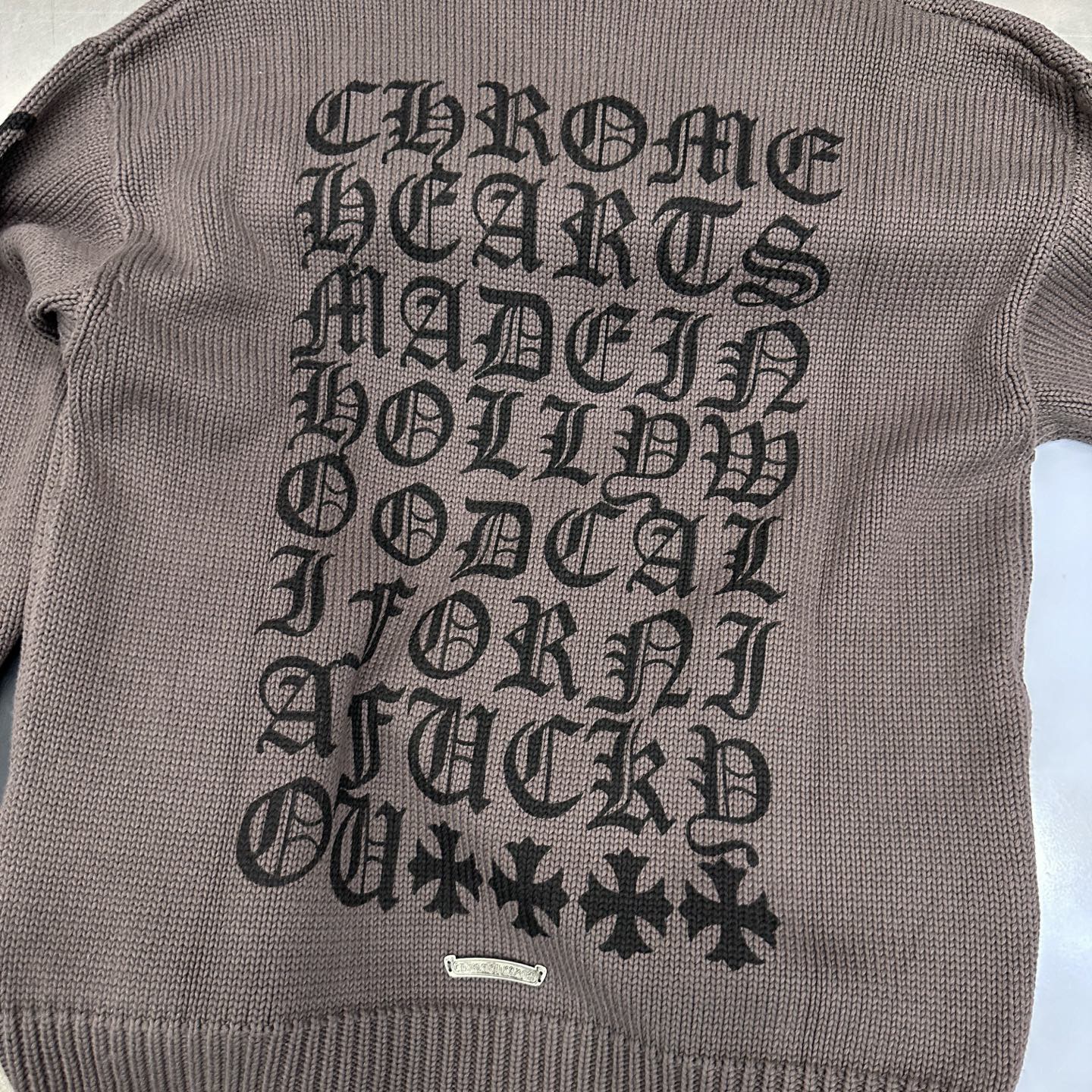 克罗心 ｜ 新款毛衣，成衣经典印花工艺，休闲时尚，男女同款，尺码sml