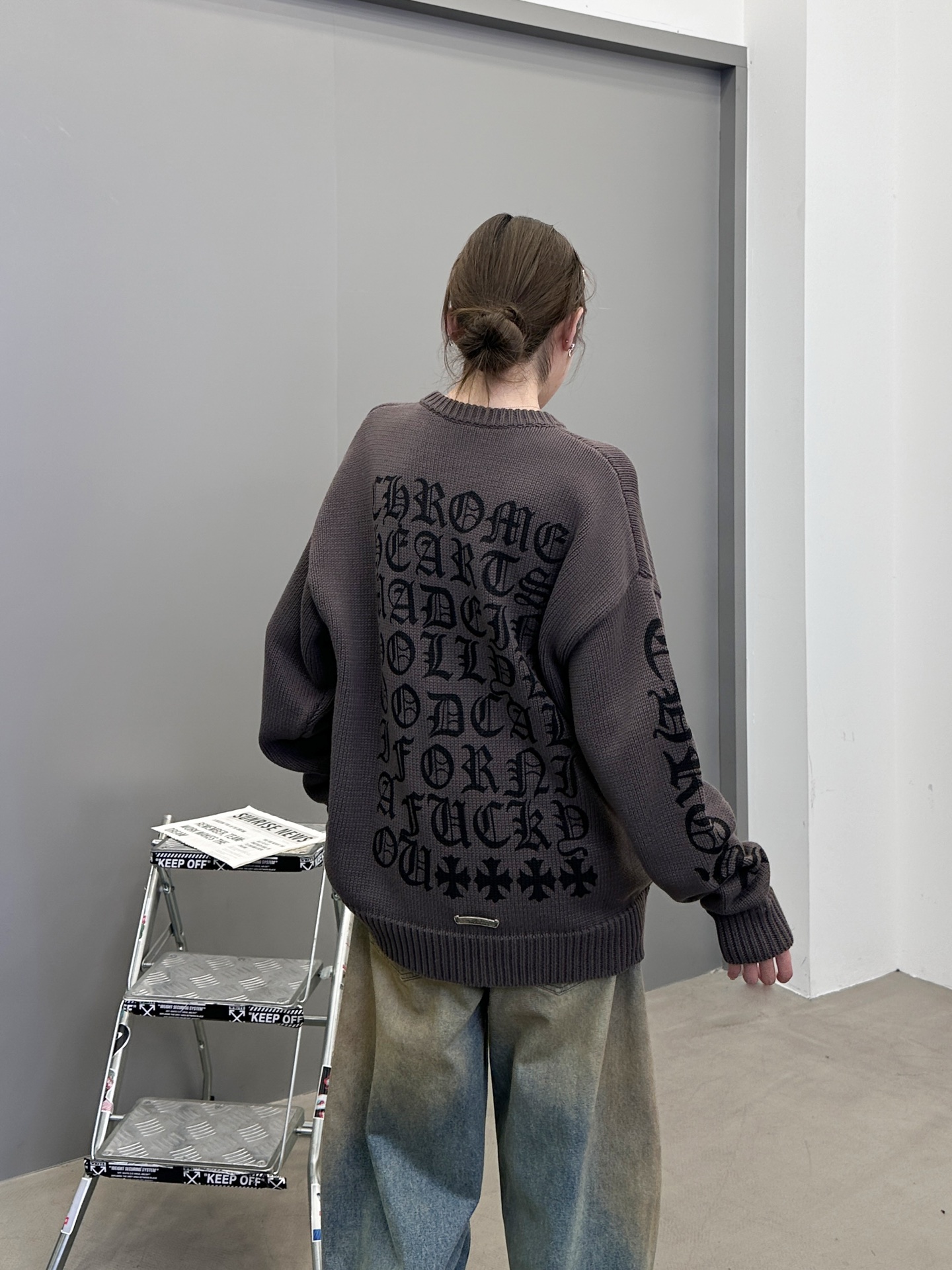 克罗心 ｜ 新款毛衣，成衣经典印花工艺，休闲时尚，男女同款，尺码sml