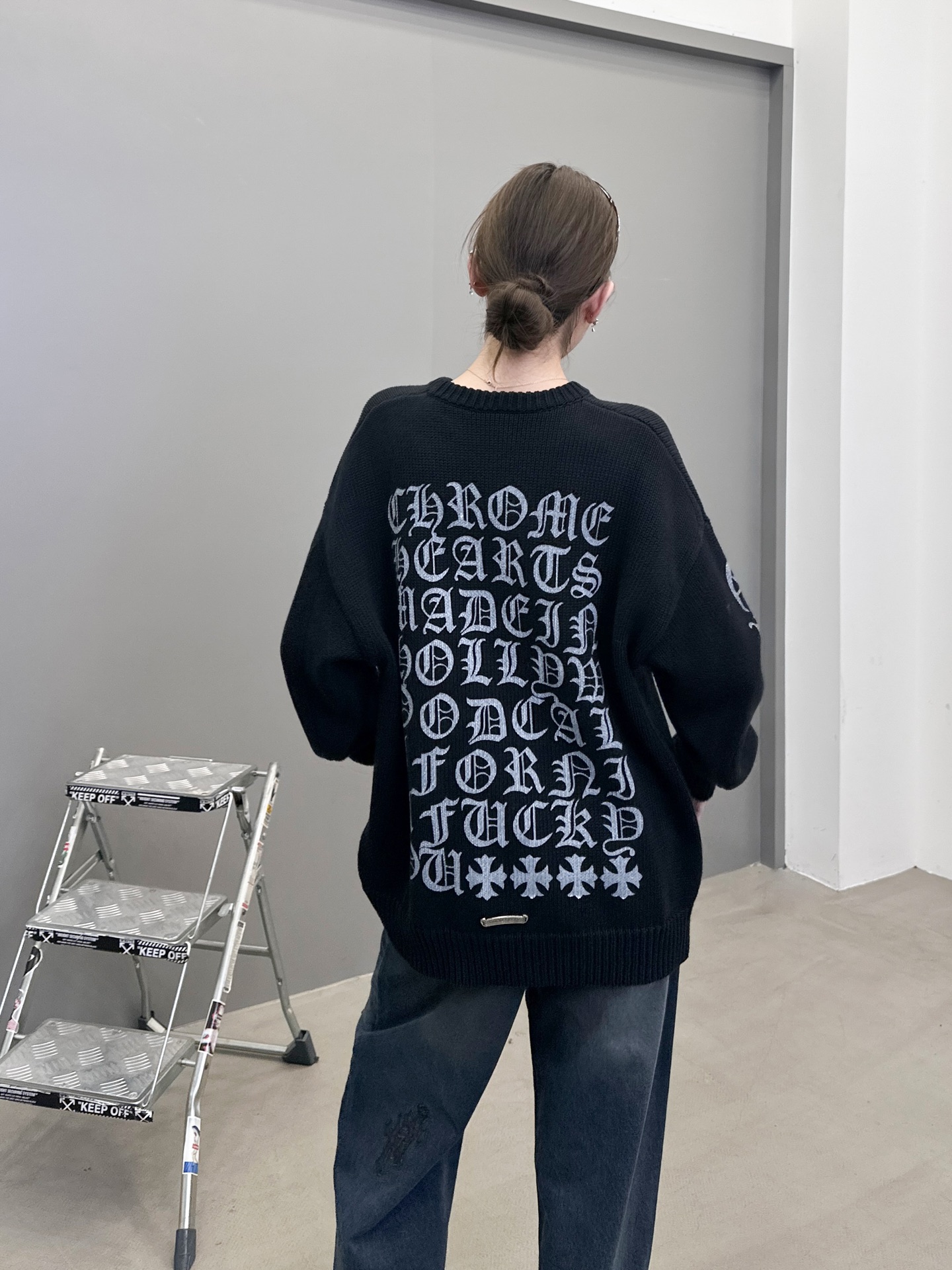 克罗心 ｜ 新款毛衣，成衣经典印花工艺，休闲时尚，男女同款，尺码sml