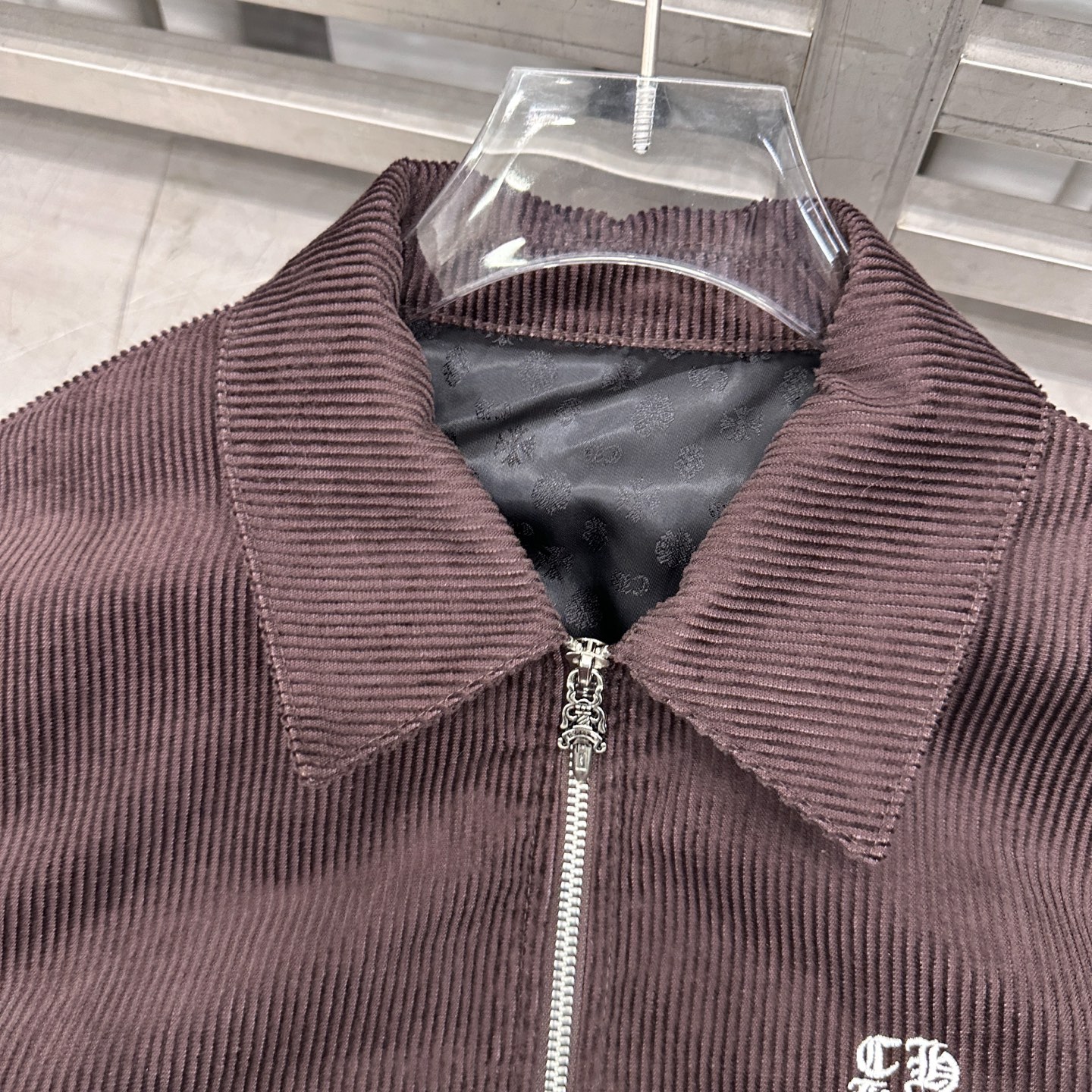 克罗心 ｜ 新款休闲棉服，成衣洗水加软工艺，前后经典刺绣标，人丝里布，男女同款，尺码sml