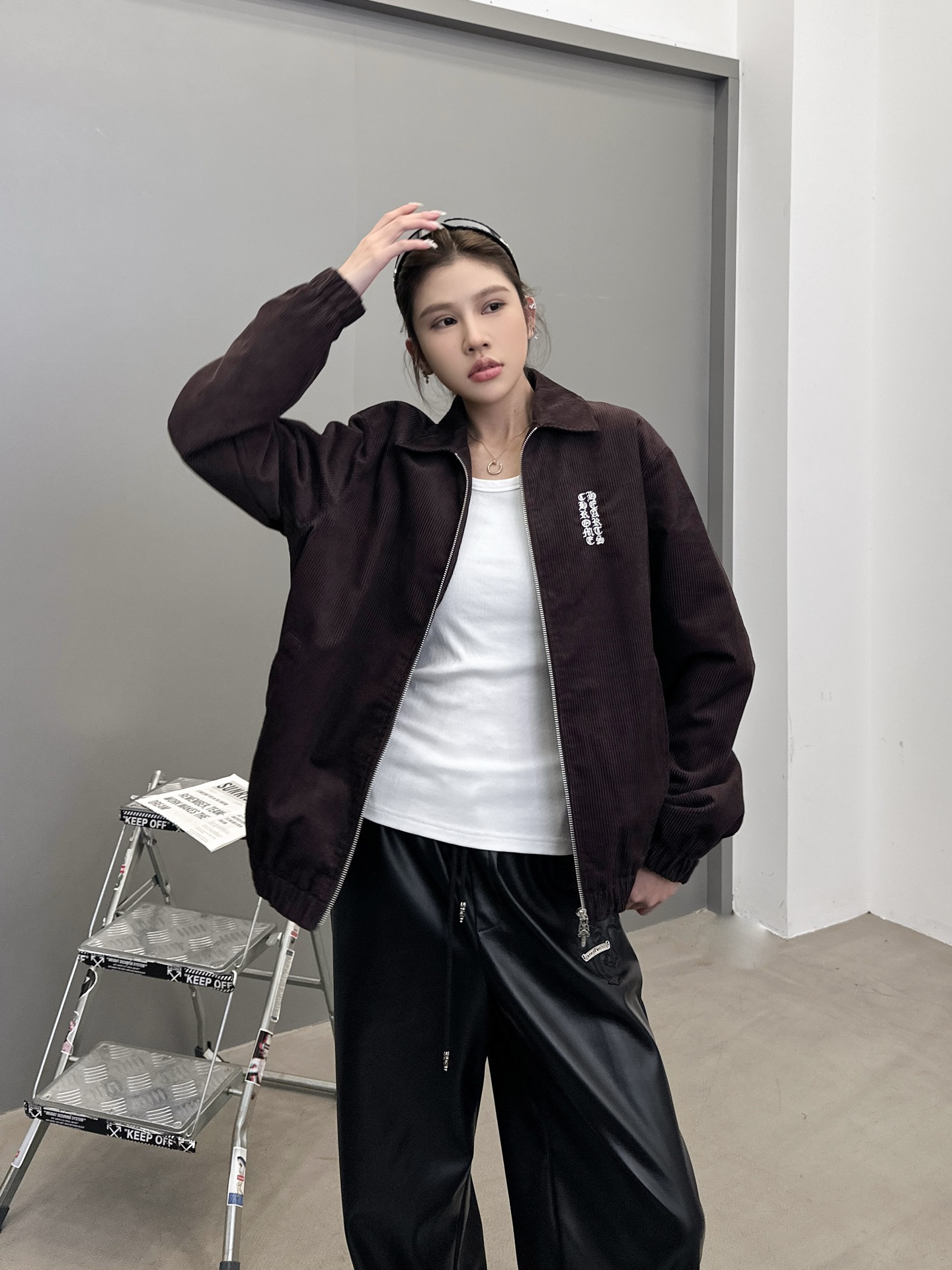 克罗心 ｜ 新款休闲棉服，成衣洗水加软工艺，前后经典刺绣标，人丝里布，男女同款，尺码sml