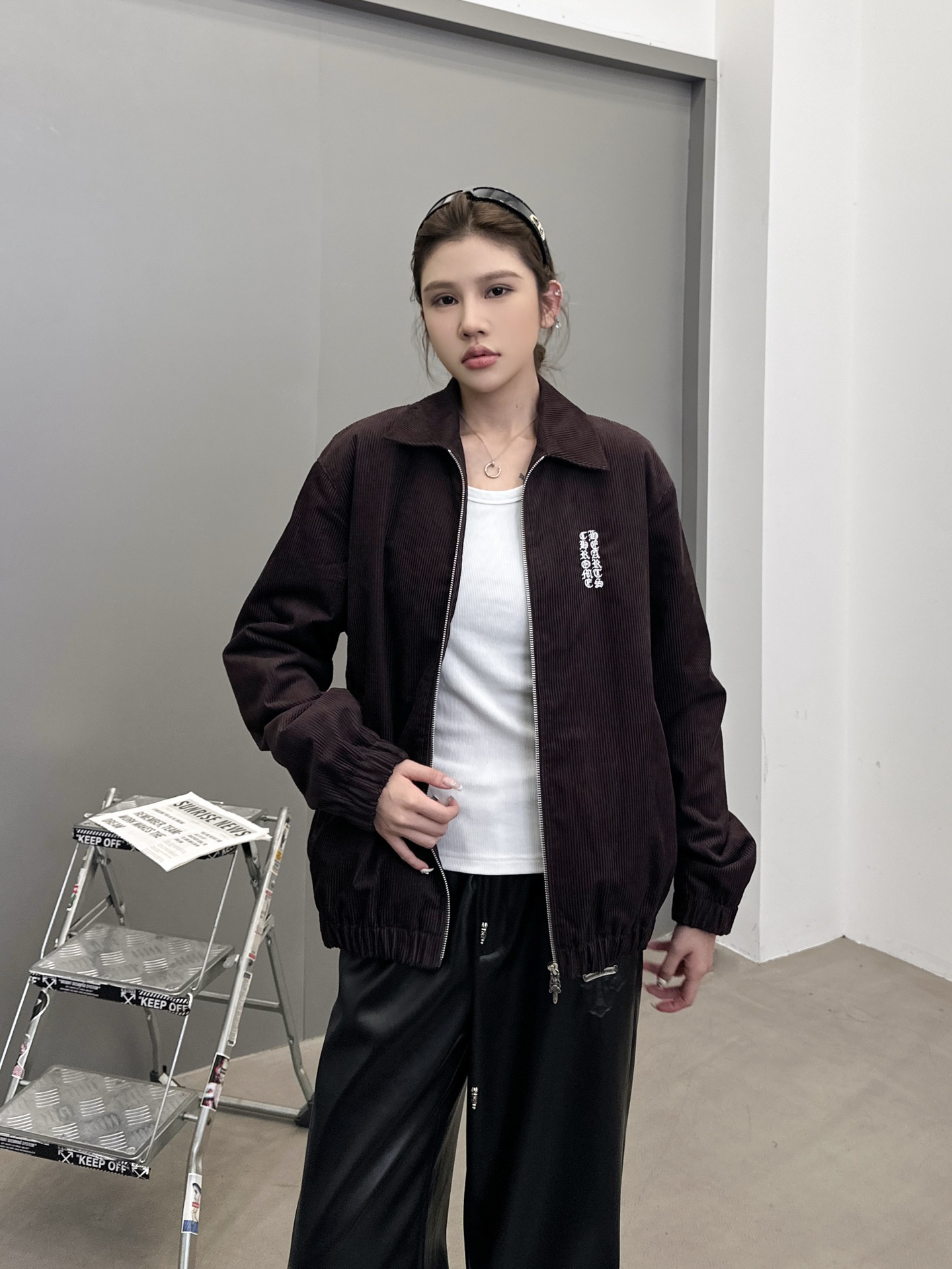 克罗心 ｜ 新款休闲棉服，成衣洗水加软工艺，前后经典刺绣标，人丝里布，男女同款，尺码sml