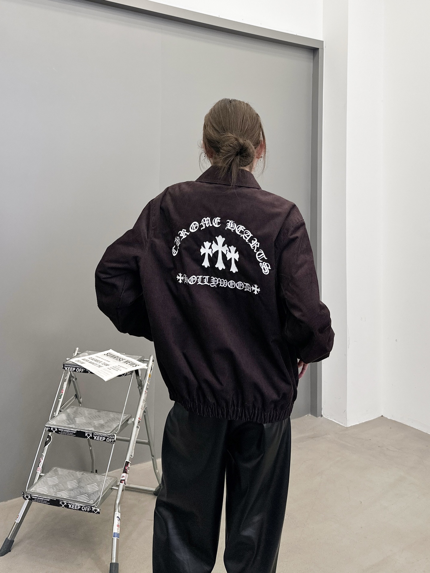 克罗心 ｜ 新款休闲棉服，成衣洗水加软工艺，前后经典刺绣标，人丝里布，男女同款，尺码sml