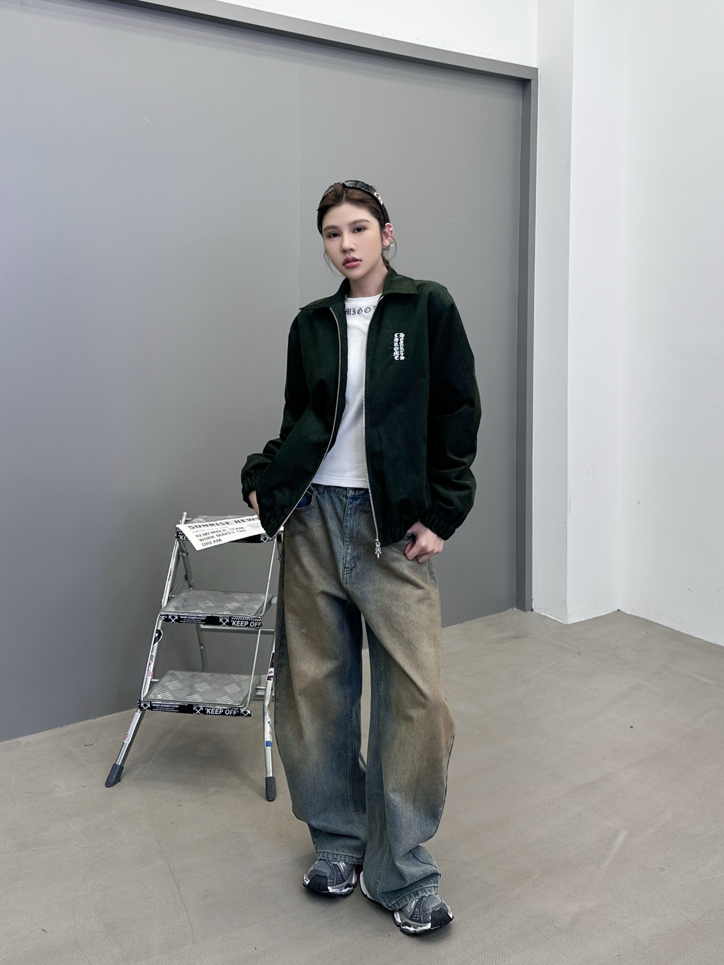 克罗心 ｜ 新款休闲棉服，成衣洗水加软工艺，前后经典刺绣标，人丝里布，男女同款，尺码sml