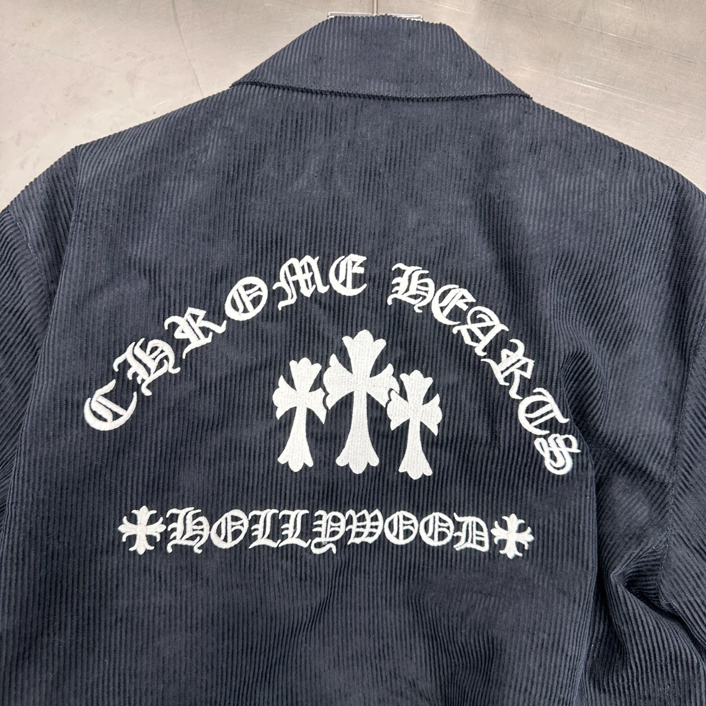 克罗心 ｜ 新款休闲棉服，成衣洗水加软工艺，前后经典刺绣标，人丝里布，男女同款，尺码sml