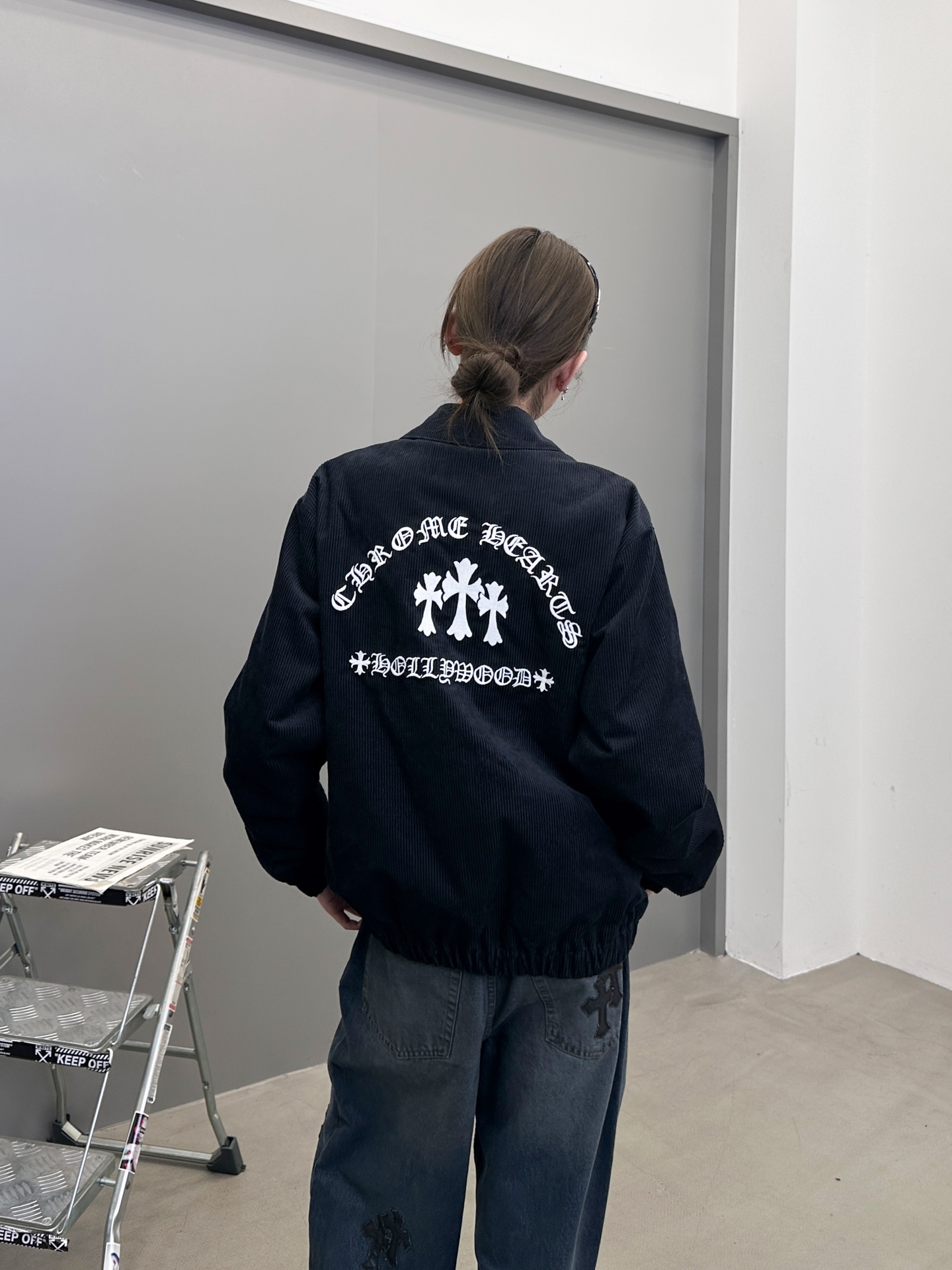 克罗心 ｜ 新款休闲棉服，成衣洗水加软工艺，前后经典刺绣标，人丝里布，男女同款，尺码sml