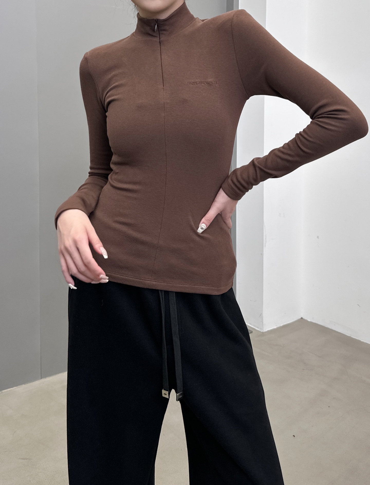 大王 ｜ 新款长袖打底，经典刺绣标，进口超细腻摇粒绒保暖面料，尺码sml