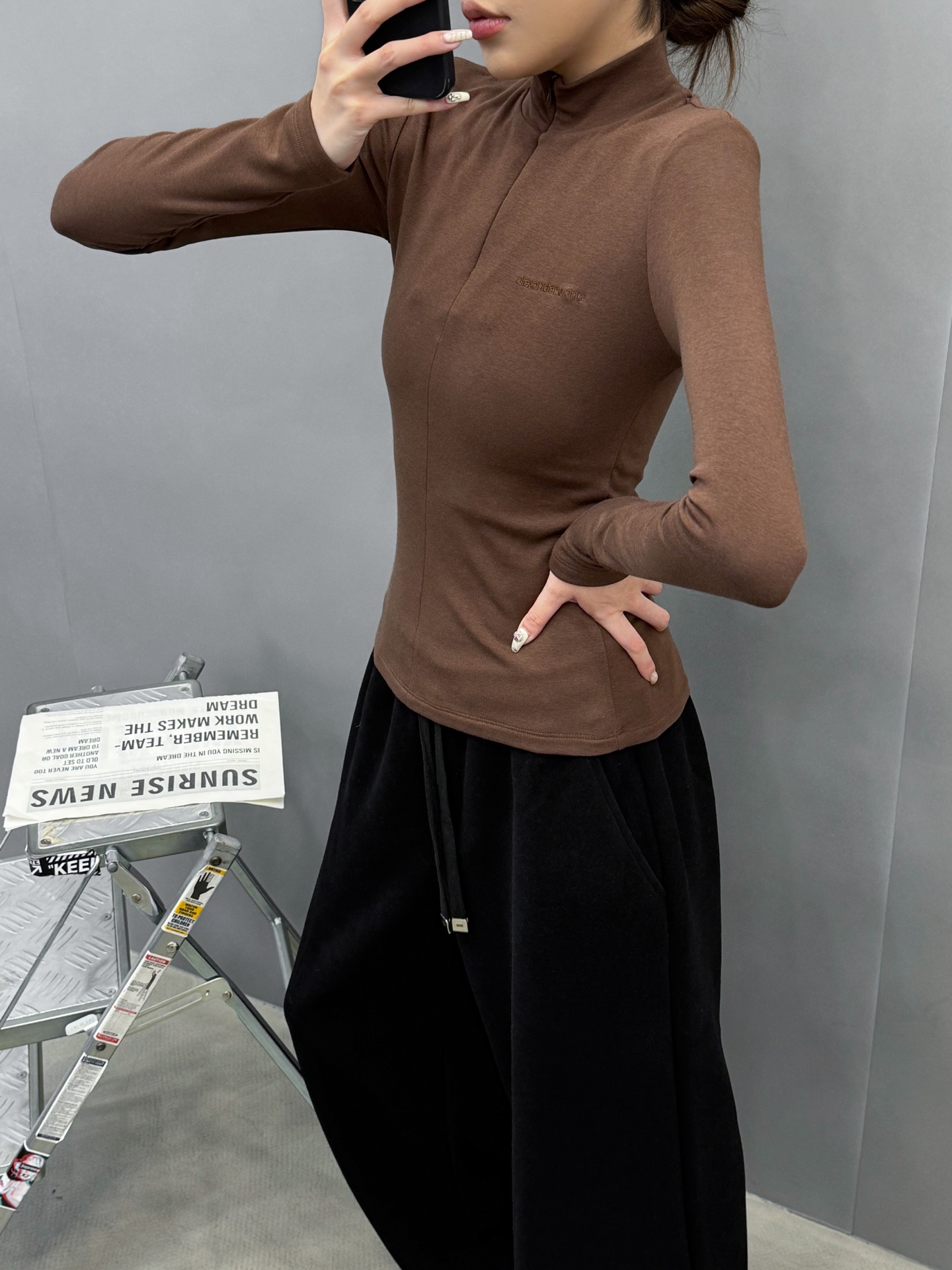 大王 ｜ 新款长袖打底，经典刺绣标，进口超细腻摇粒绒保暖面料，尺码sml