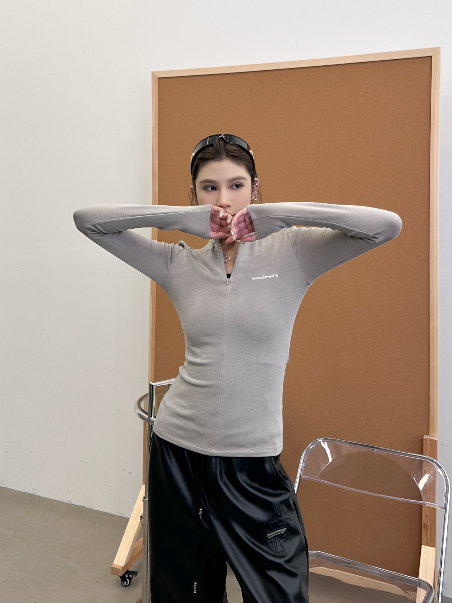 大王 ｜ 新款长袖打底，经典刺绣标，进口超细腻摇粒绒保暖面料，尺码sml