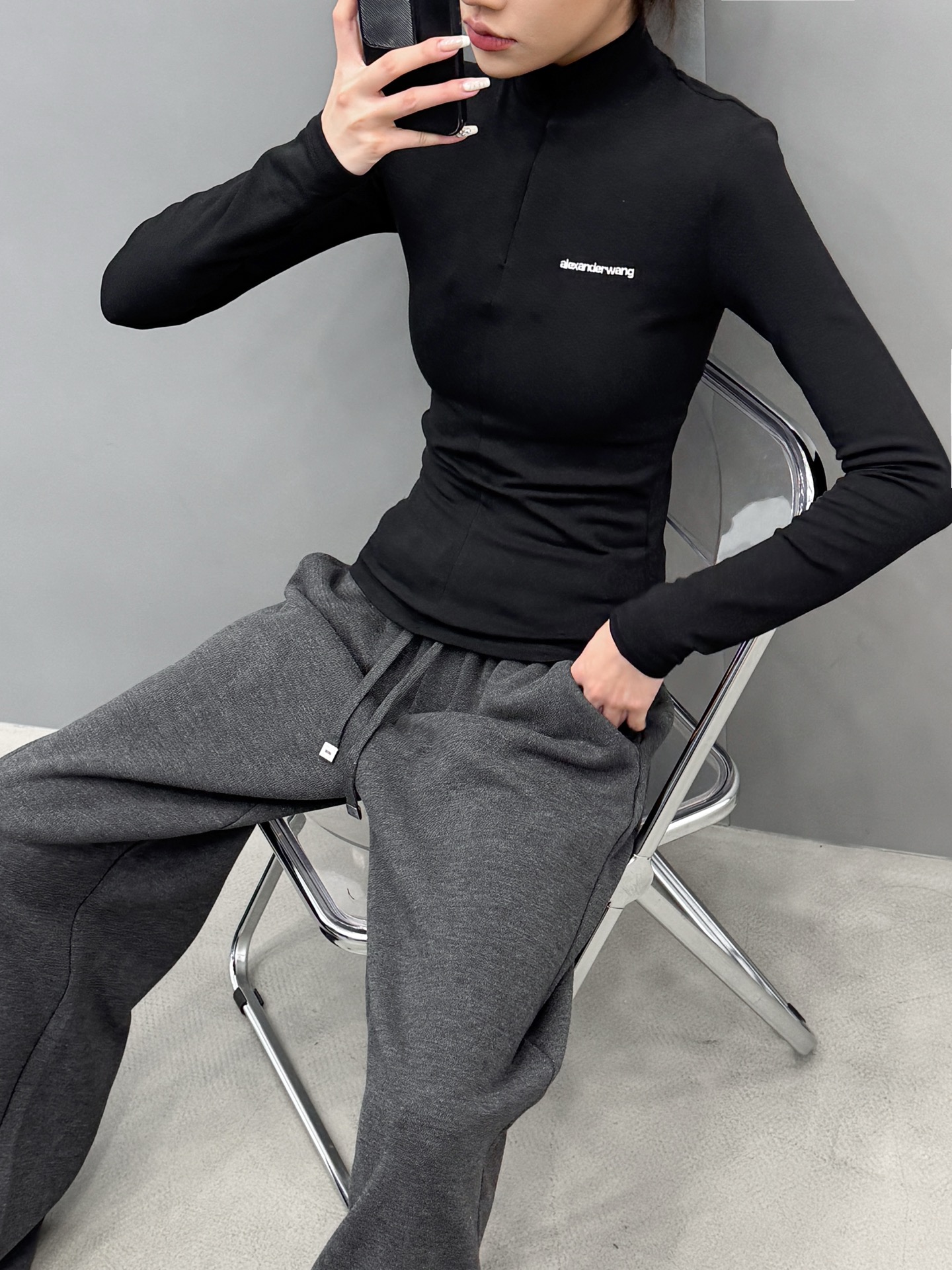 大王 ｜ 新款长袖打底，经典刺绣标，进口超细腻摇粒绒保暖面料，尺码sml