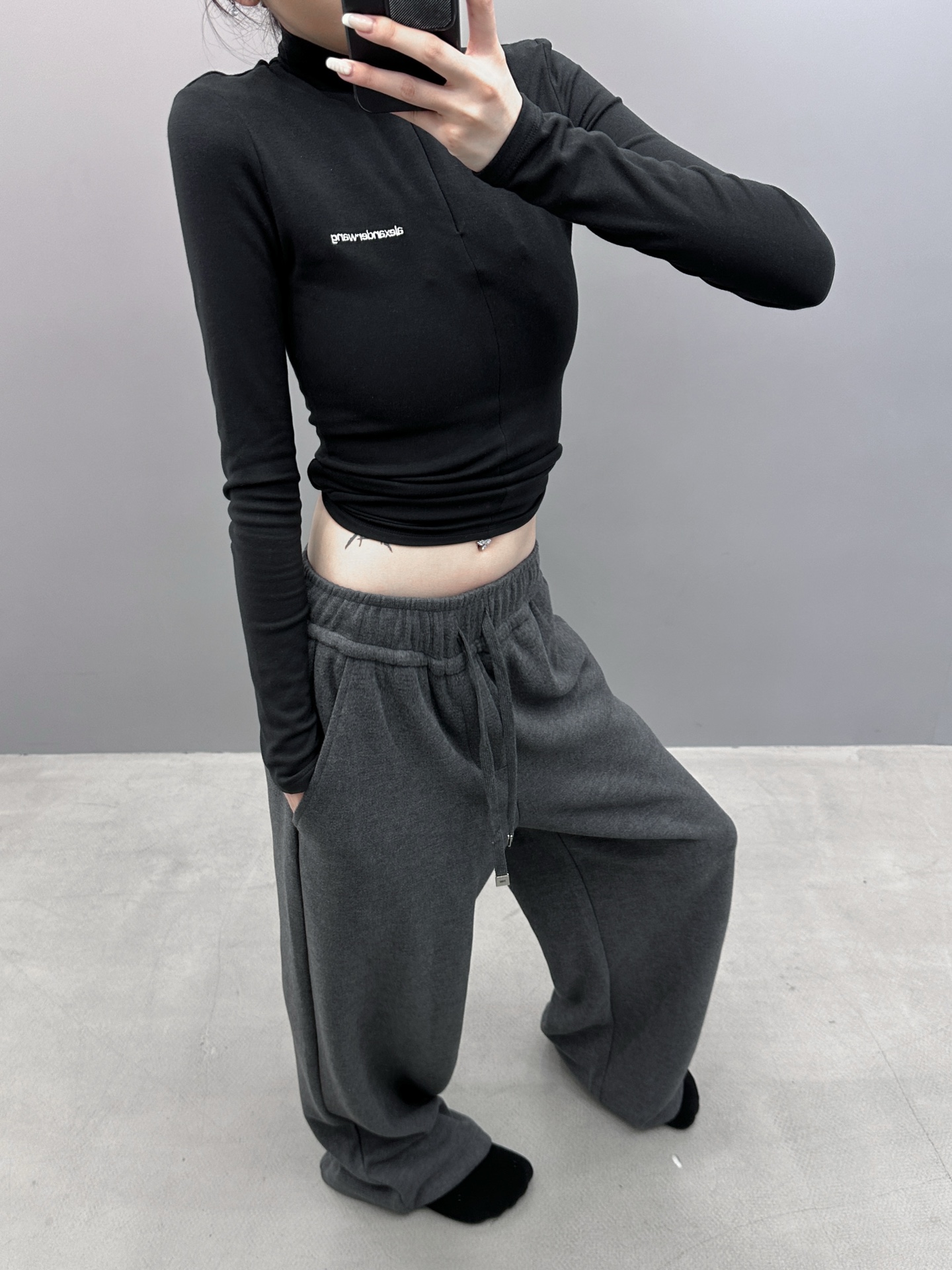 克罗心 ｜ 新款休闲裤，羊毛混纺加厚面料，休闲时尚，男女同款，尺码sml