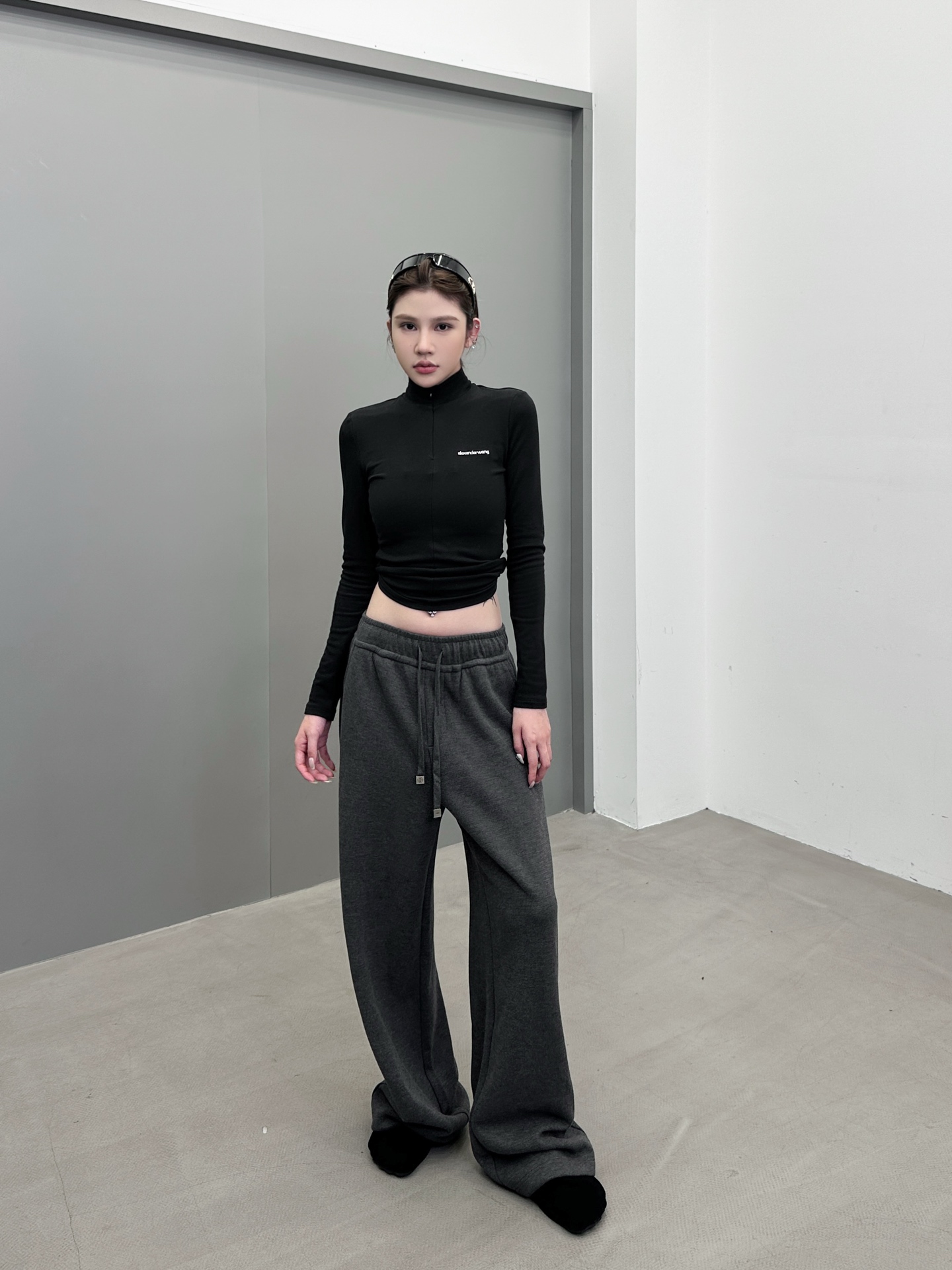 克罗心 ｜ 新款休闲裤，羊毛混纺加厚面料，休闲时尚，男女同款，尺码sml