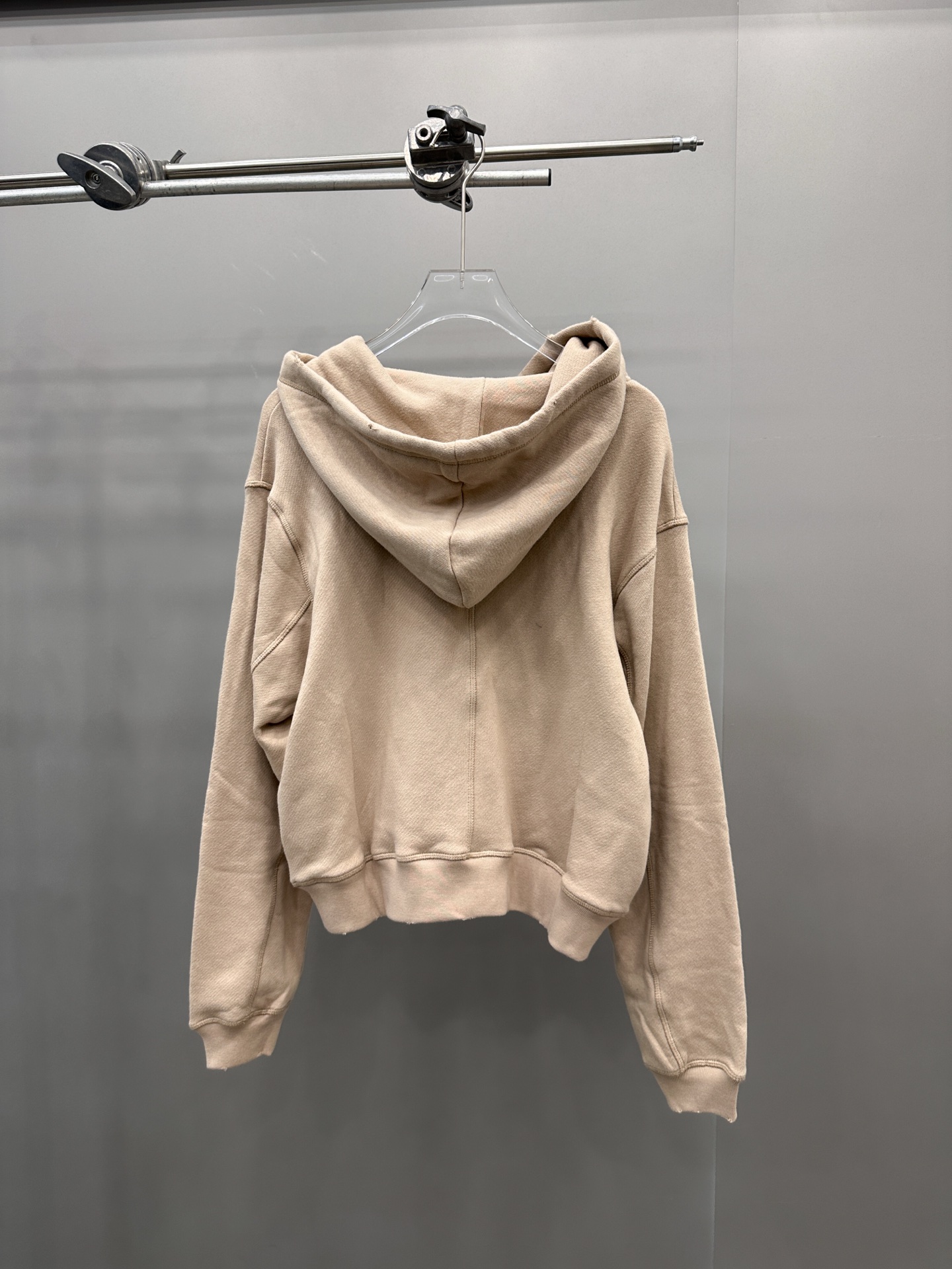 克罗心 ｜ 新款卫衣开衫，经典手工十字标，成衣洗水吊磨工艺，结构卫衣开衫款式，尺码sml