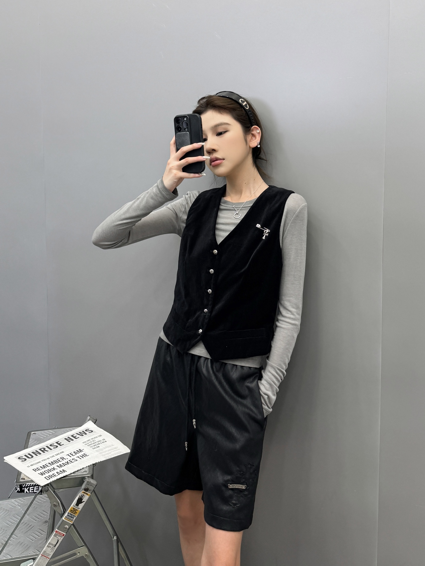 克罗心 ｜ 新款休闲马甲，成衣洗水加软工艺，经典品牌五金配饰，高密灯芯绒面料，男女同款，尺码sml