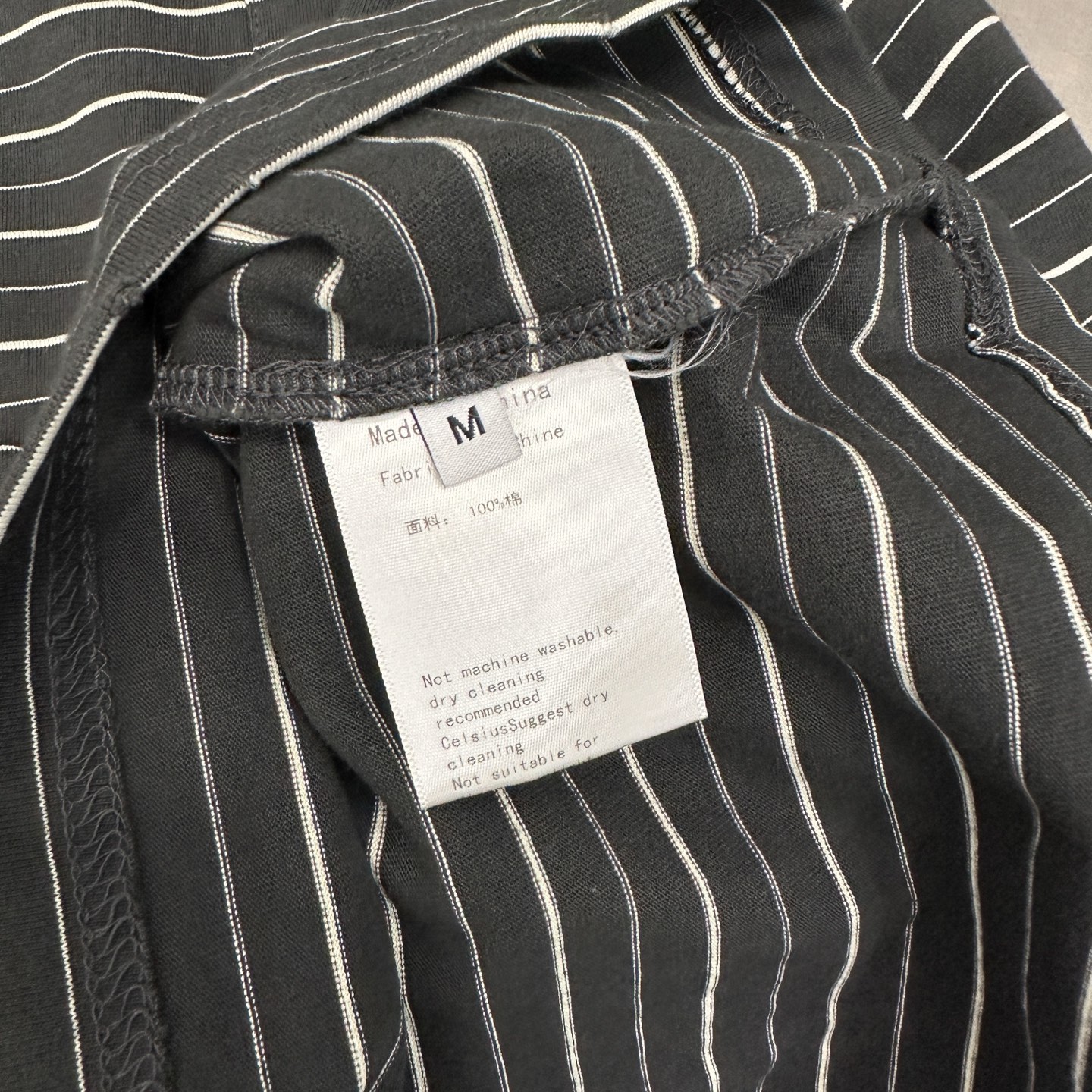 克罗心 ｜ 新款长袖t，成衣洗水吊磨工艺加多处印花，男女同款，尺码sml