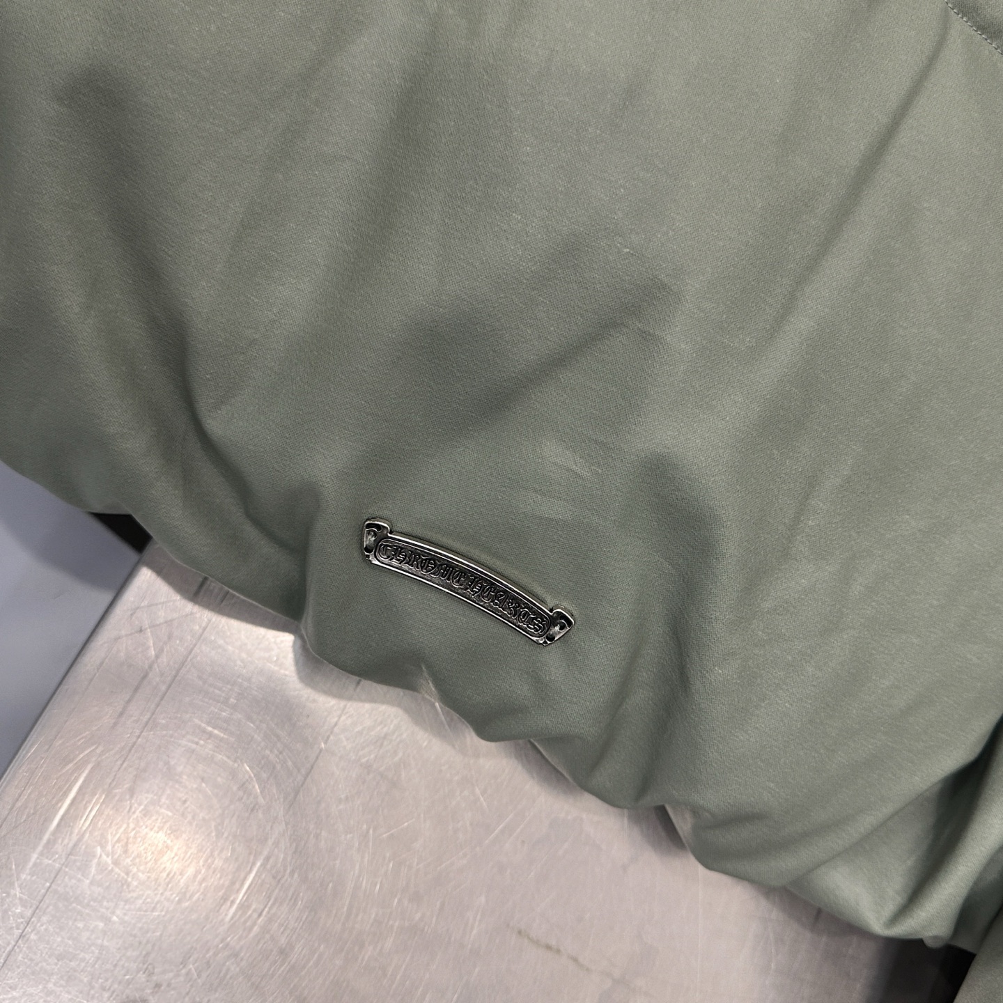 克罗心 ｜ 新款羽绒服，日本进口莱赛尔亚麻涂层面料加重沙洗工艺，90%鹅绒，男女同款，尺码sml