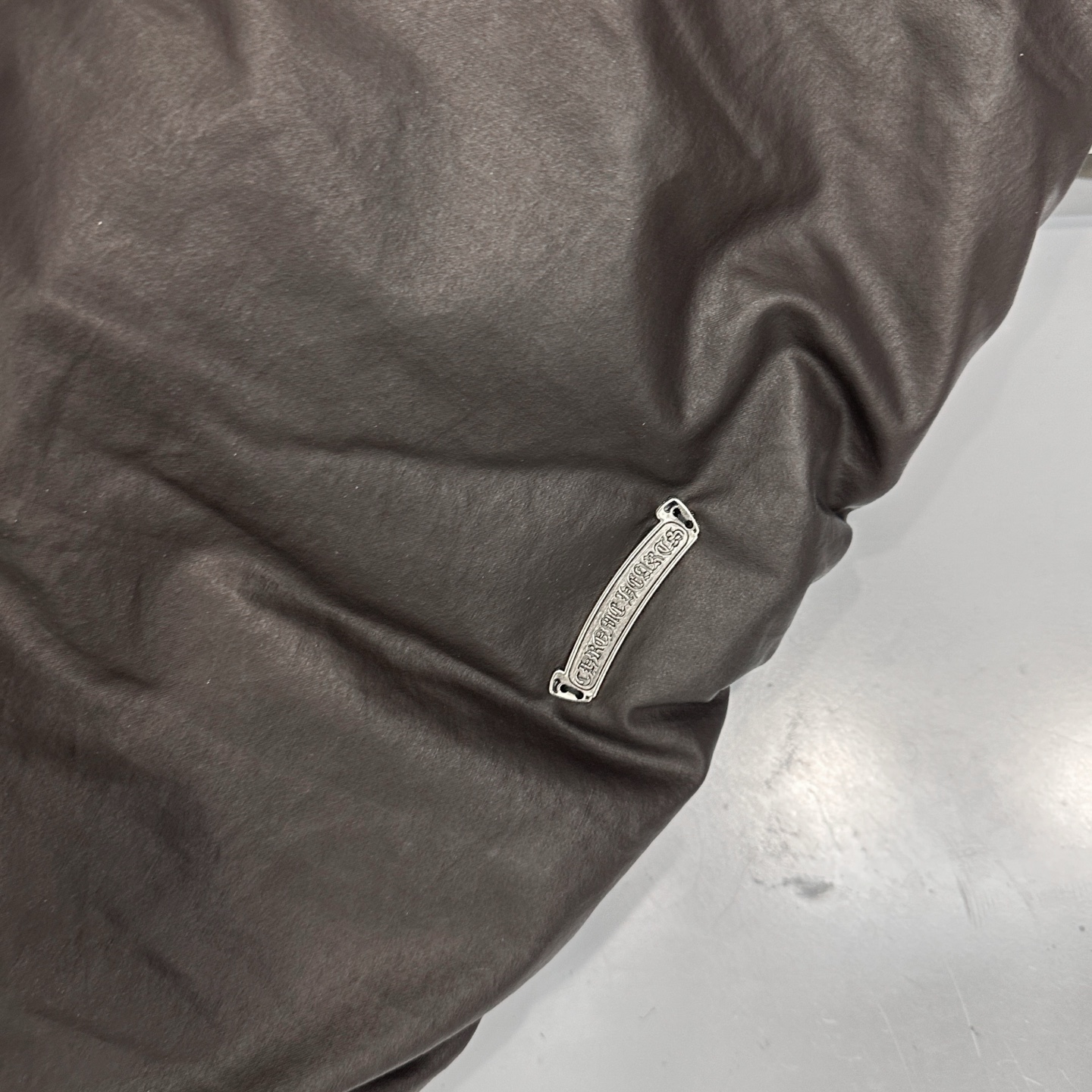 克罗心 ｜ 新款羽绒服，日本进口莱赛尔亚麻涂层面料加重沙洗工艺，90%鹅绒，男女同款，尺码sml