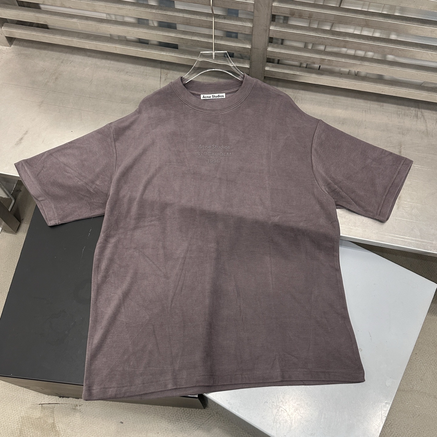 Acne ｜ 新款短袖t，成衣洗水加经典厚版印花工艺，进口最新再生纤维保暖面料，男女同款，尺码sml