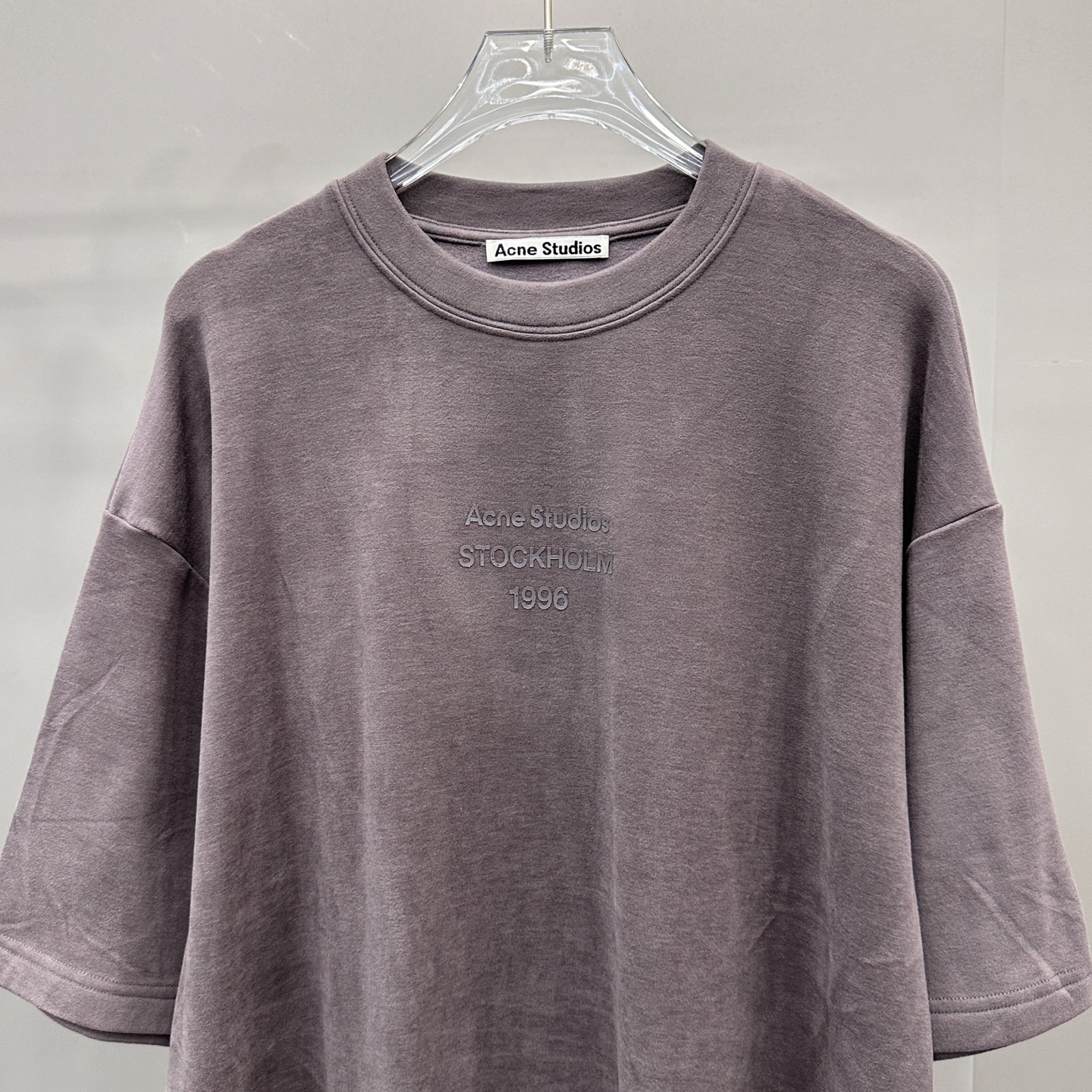 Acne ｜ 新款短袖t，成衣洗水加经典厚版印花工艺，进口最新再生纤维保暖面料，男女同款，尺码sml