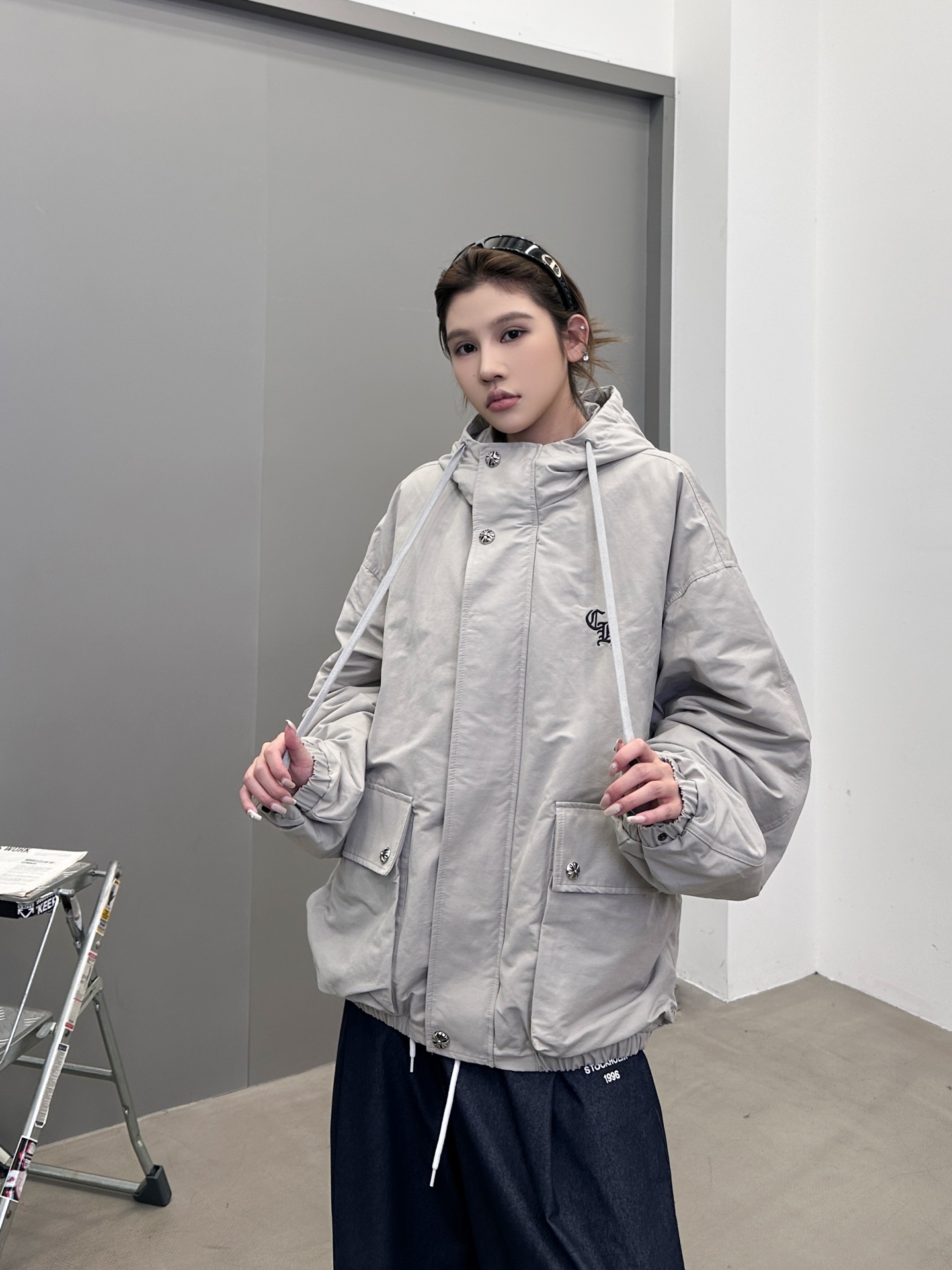克罗心 ｜ 新款羽绒服，经典刺绣标，莱赛尔棉面料，90鹅绒，男女同款，尺码sml