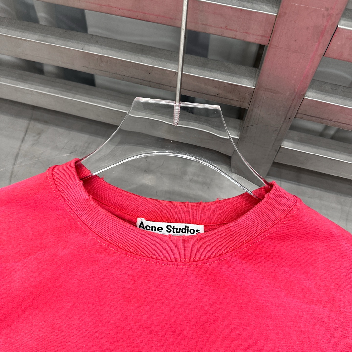 Acne ｜ 新款长袖t，成衣洗水喷色吊磨加印花工艺，男女同款，尺码sml