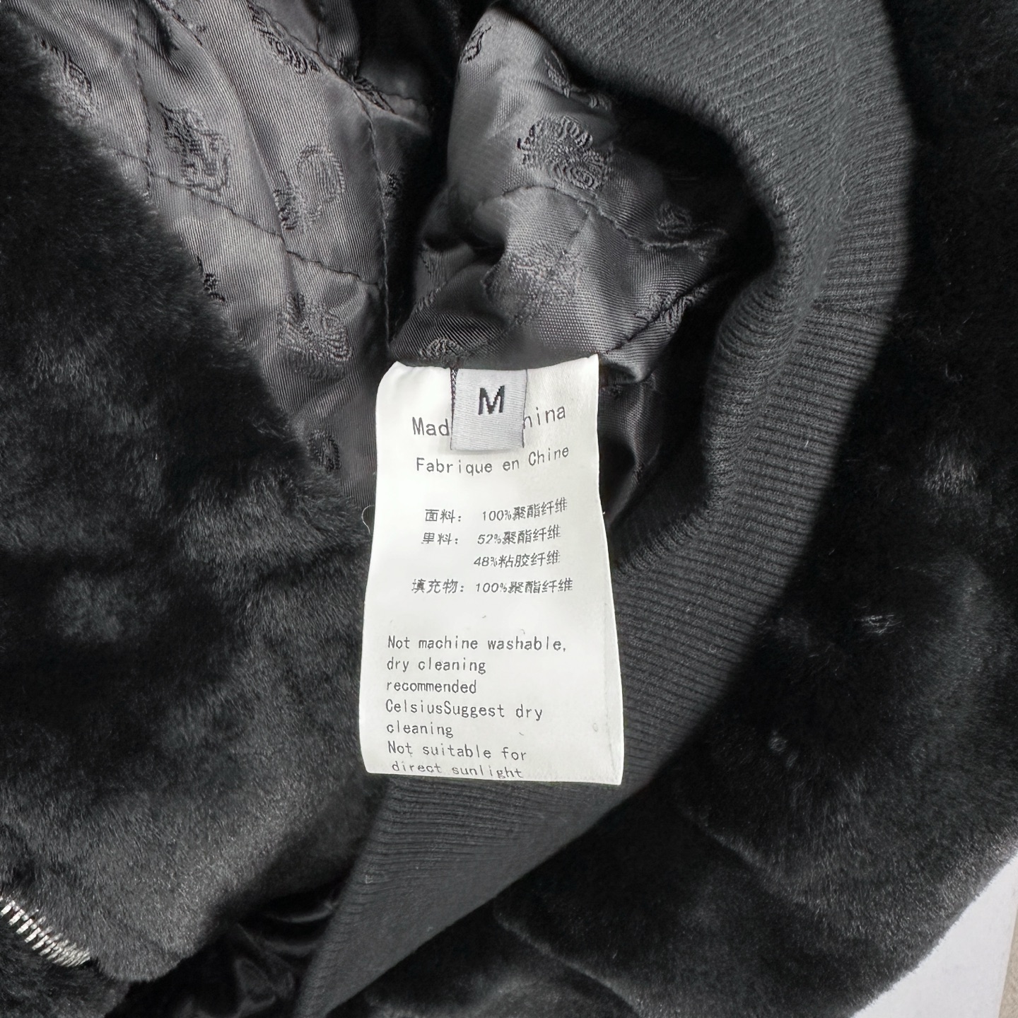 克罗心 ｜ 新款棉外套，环保再生仿毛面料加品牌提花定制里布，休闲时尚棉服款式，男女同款，尺码sml