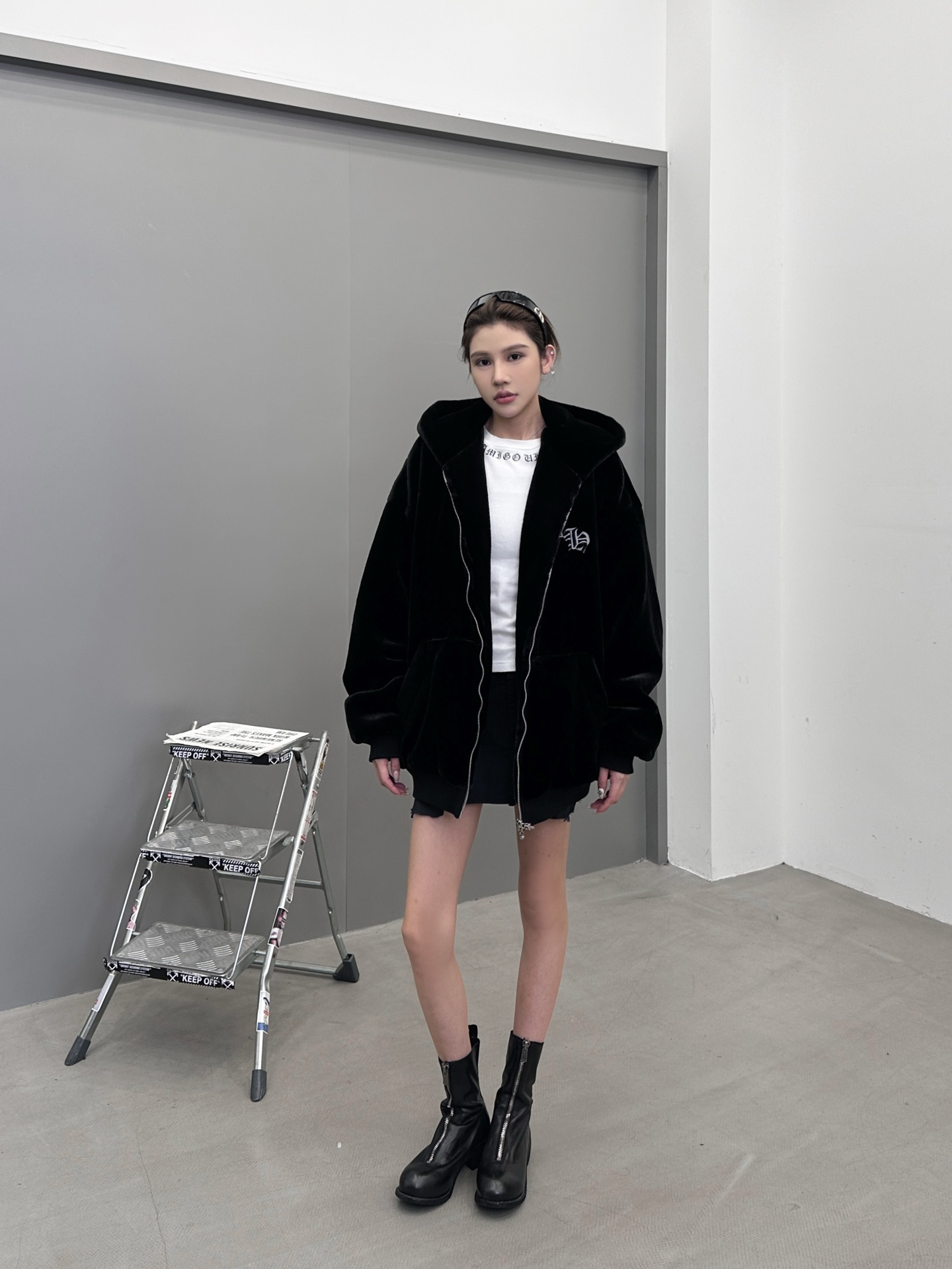 克罗心 ｜ 新款棉外套，环保再生仿毛面料加品牌提花定制里布，休闲时尚棉服款式，男女同款，尺码sml