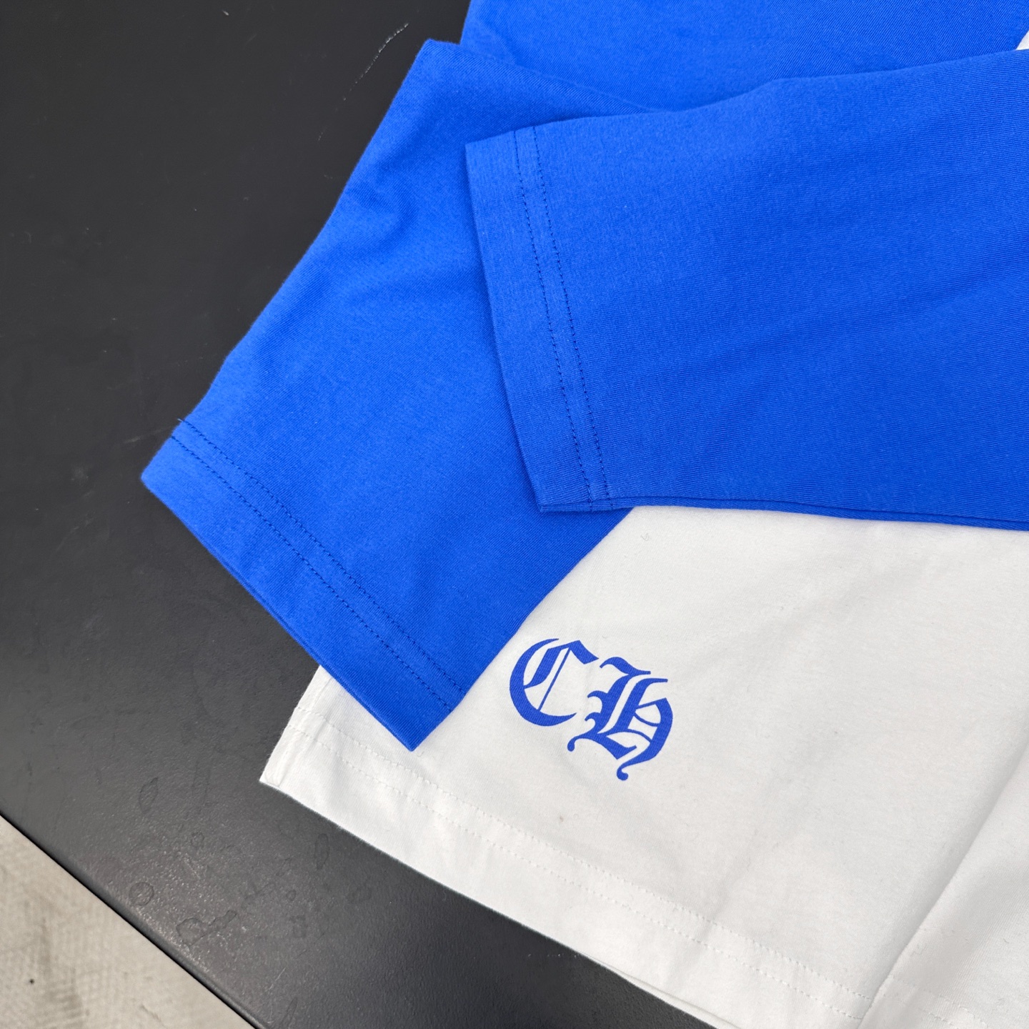 克罗心 ｜ 新款长袖t，成衣洗水多处印花工艺，拼接撞色款式，男女同款，尺码sml