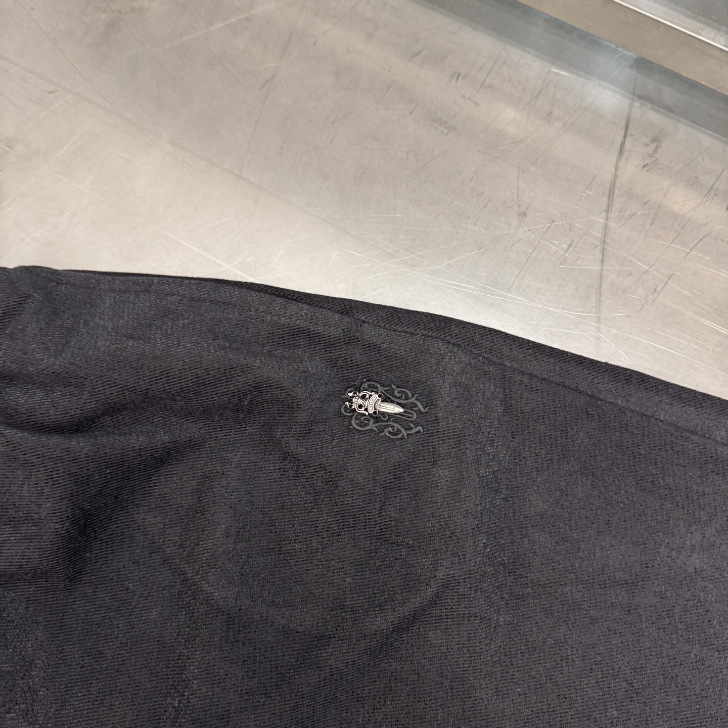 克罗心 ｜ 新款休闲裤，成衣洗水加软工艺，经典刺绣标，特殊加绒混纺面料，男女同款，尺码sml