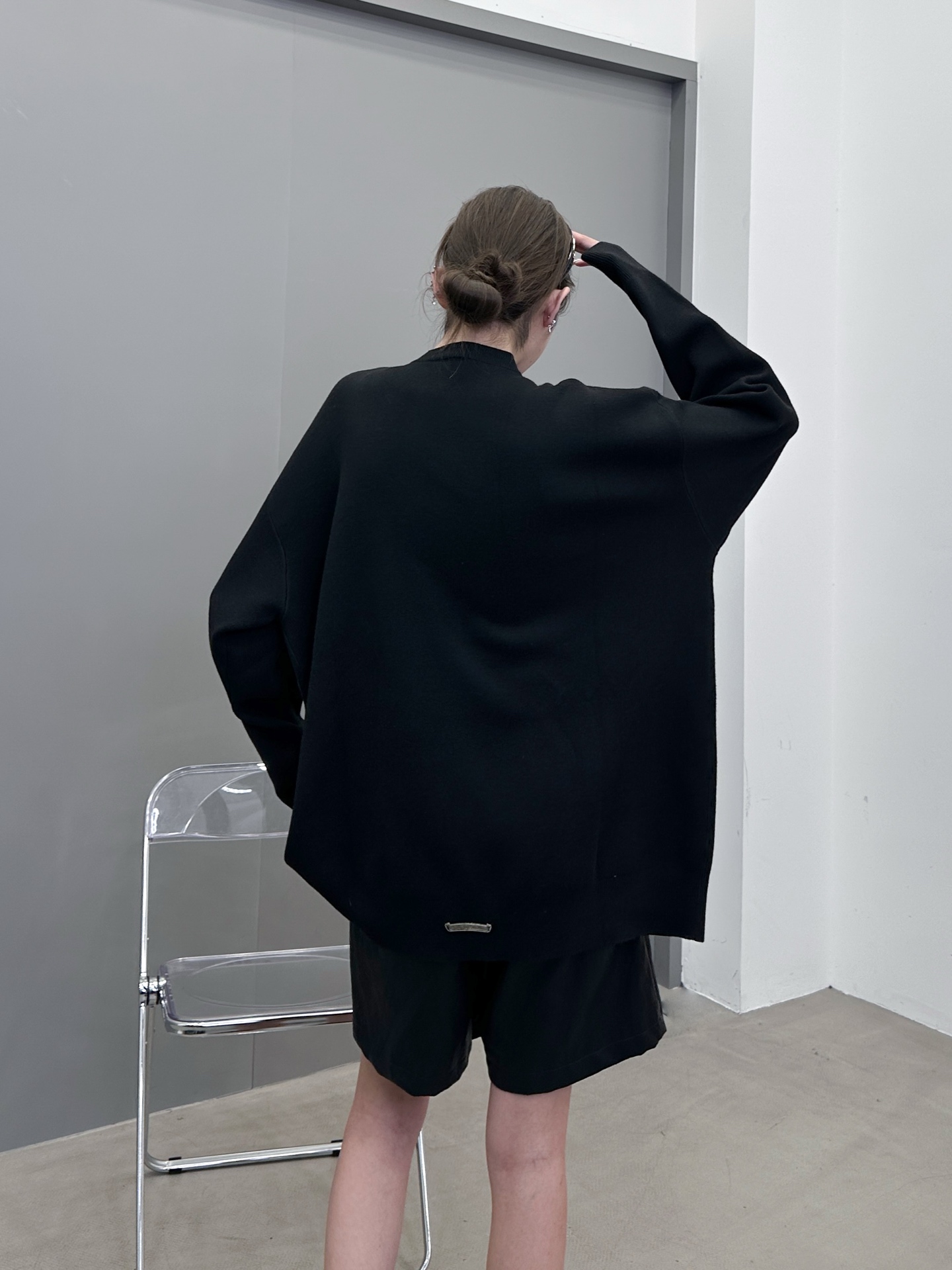 克罗心 ｜ 新款羊毛开衫，成衣手工刺绣十字标加手工钉扣工艺，羊毛混纺毛织开衫，男女同款，尺码sml