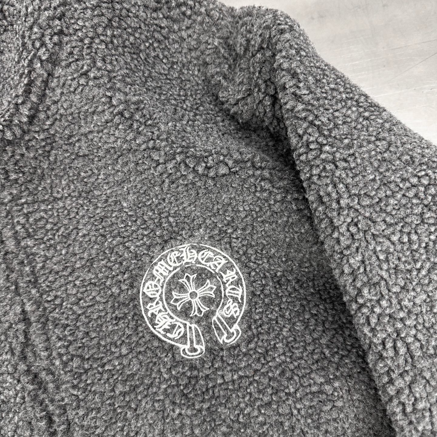 克罗心 ｜ 新款摇粒绒外套，全身多处刺绣标，高密加厚摇粒绒保暖面料，男女同款，尺码sml