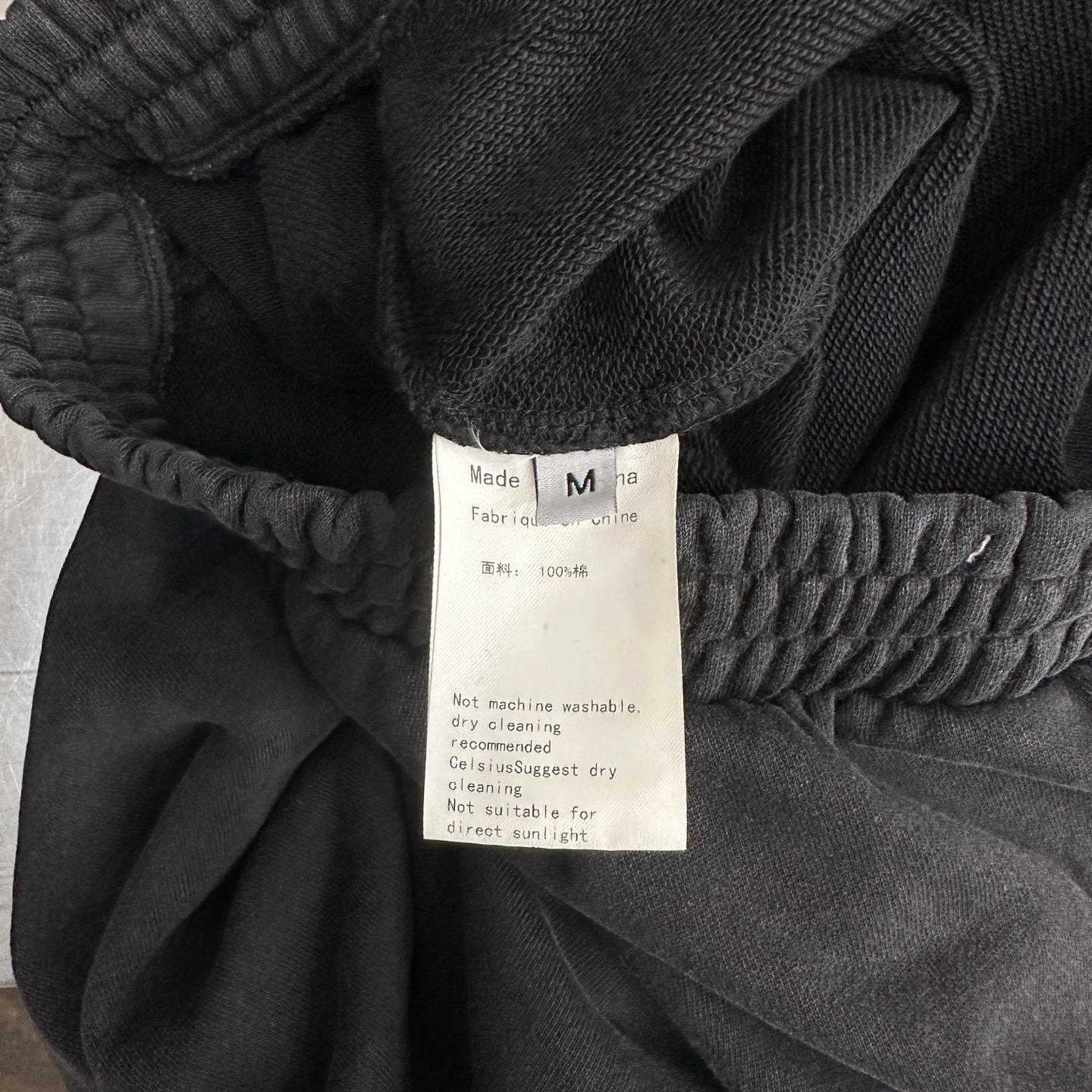 巴黎 ｜ 新款卫裤，成衣洗水炒色吊磨印花工艺，男女同款，尺码sml